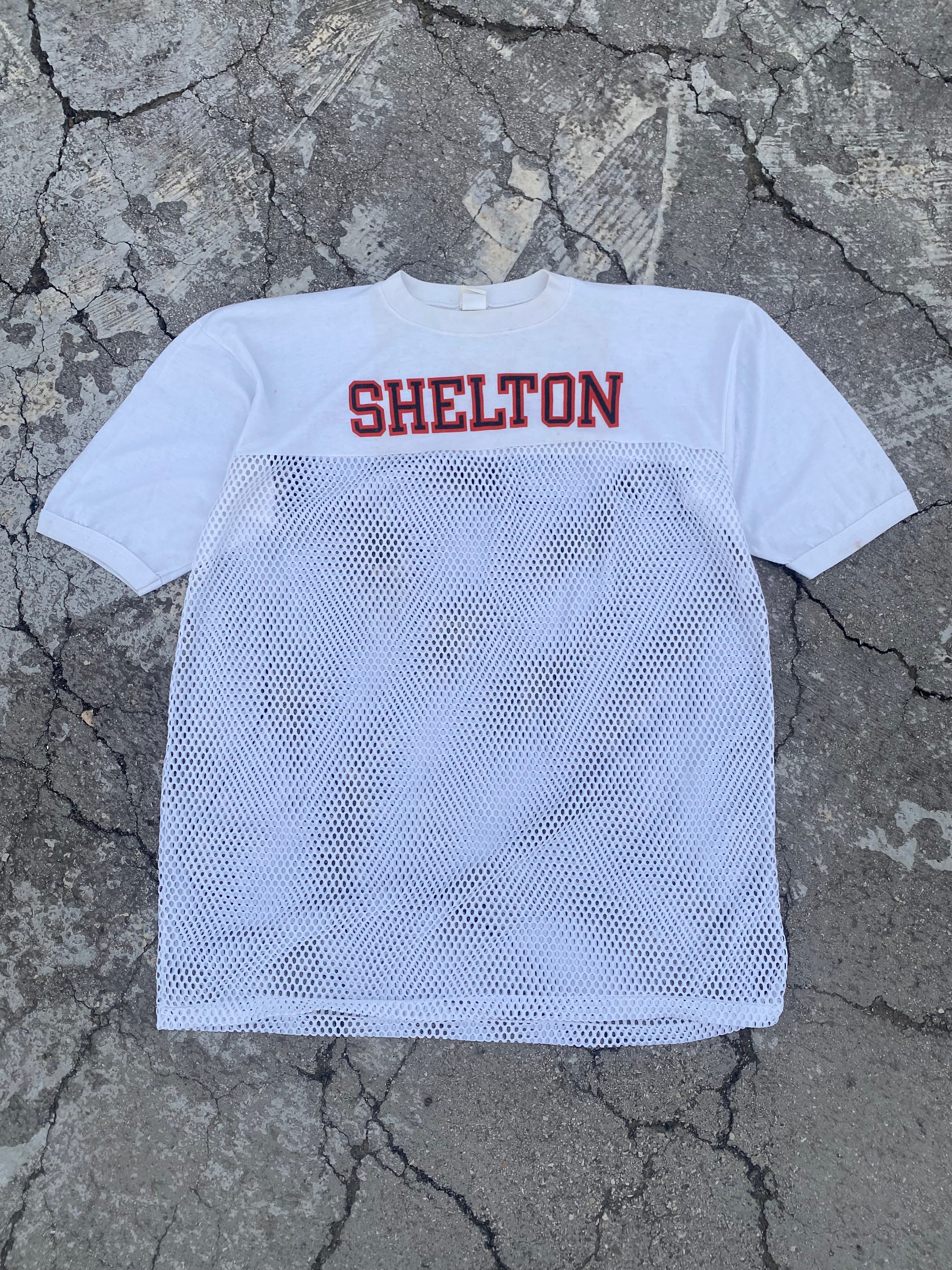 1980’S SHELTON FOOTBALL MESH TEE (XL)