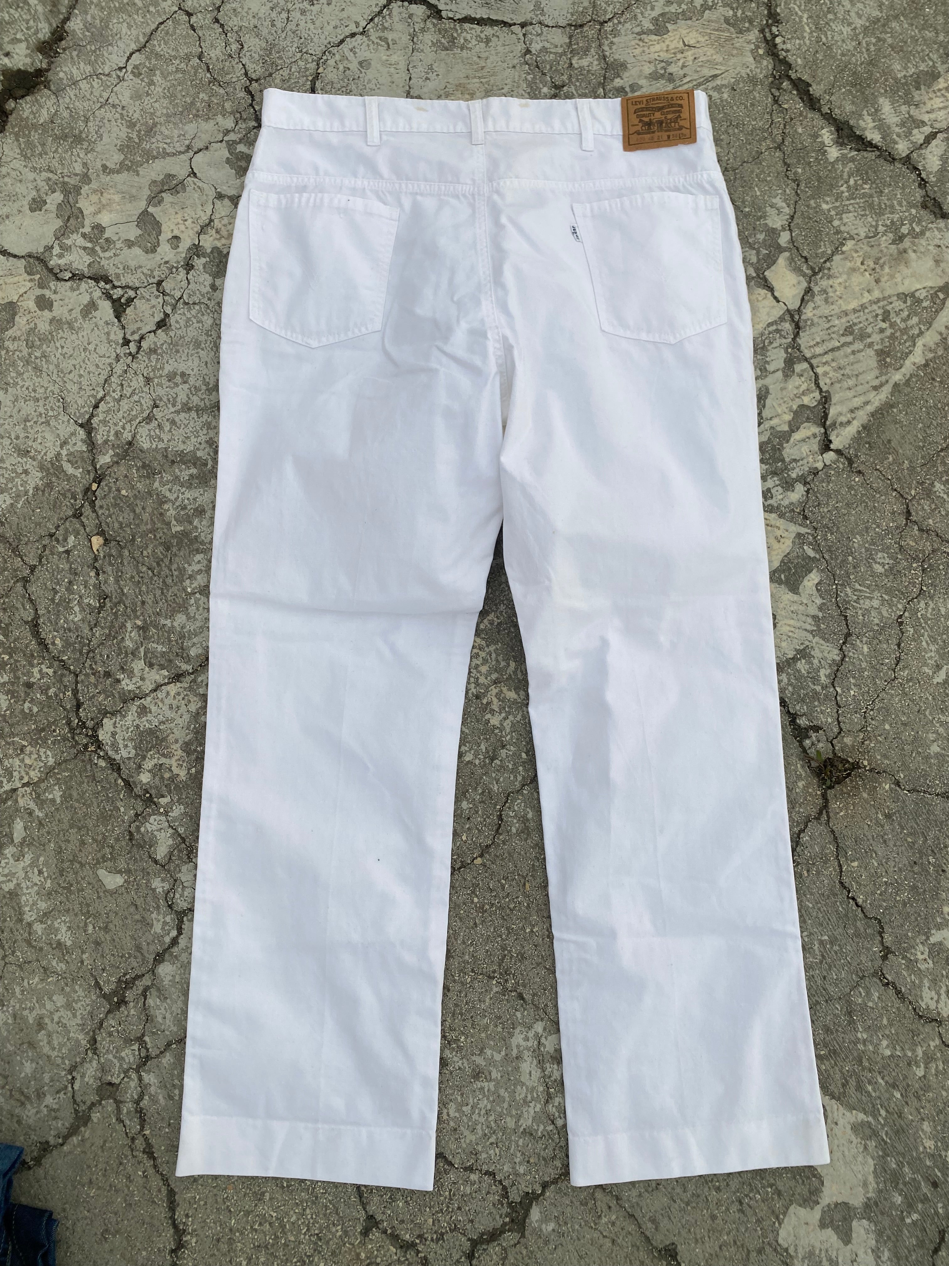 1970’S LEVI'S 630 WHITE TAB (W35-36)