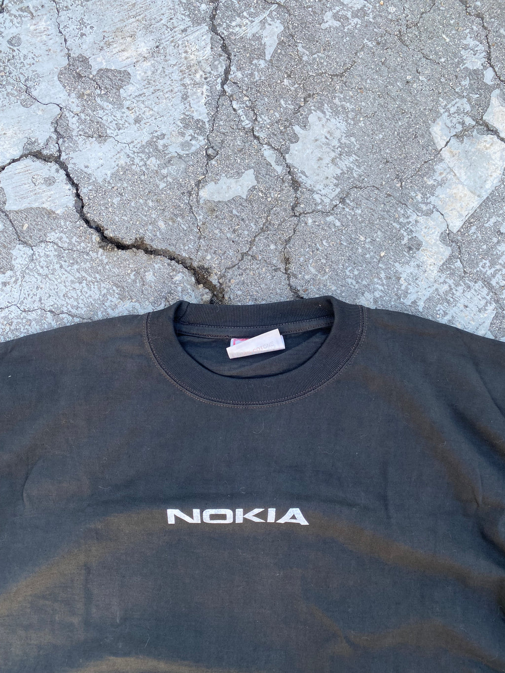 2000’S NOKIA BLACK SUN FADE TEE (XL)