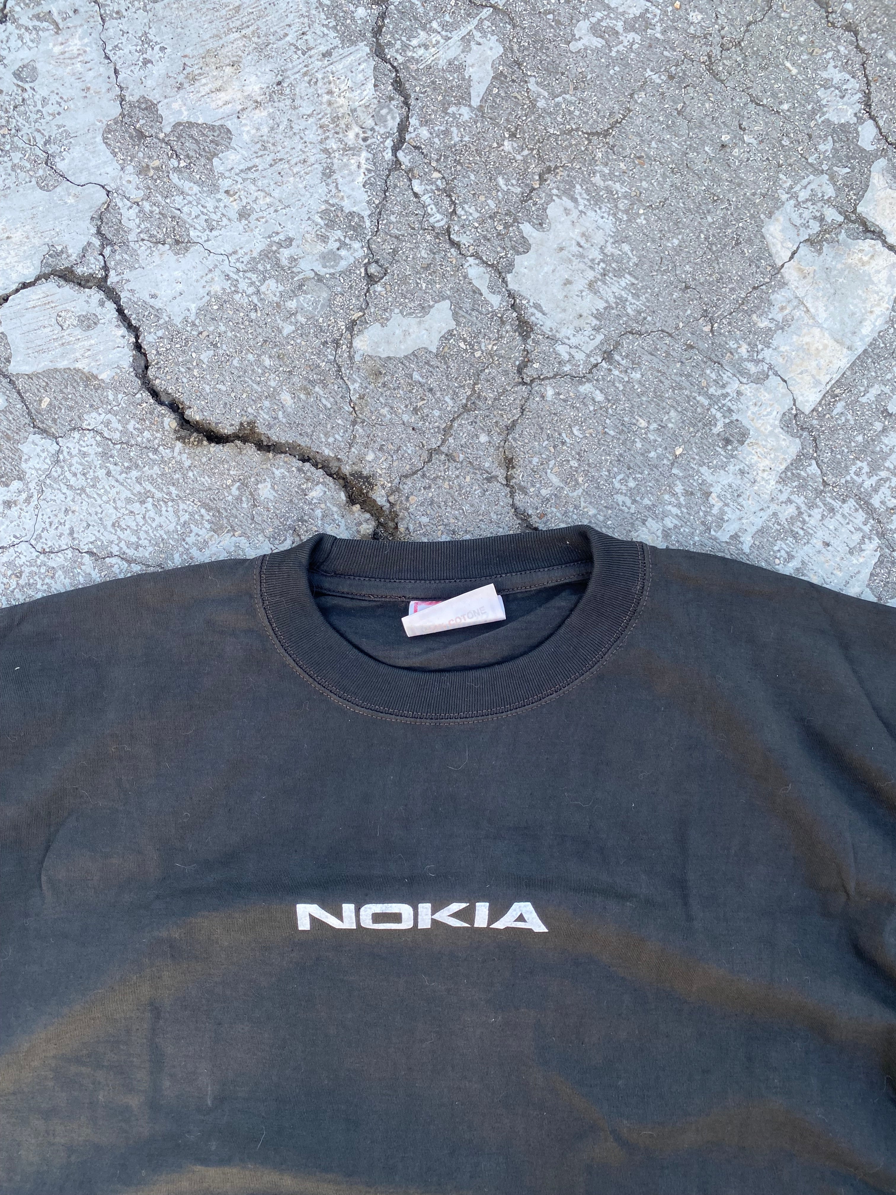2000’S NOKIA BLACK SUN FADE TEE (XL)