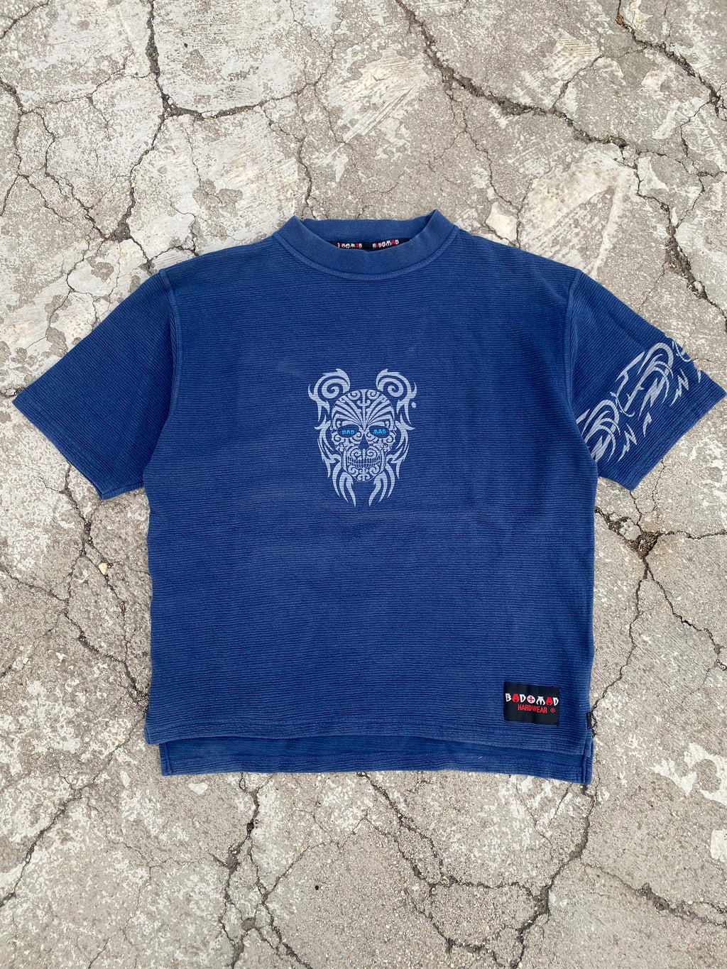 1990’S SKULL BLUE TEE SWEAT (XL)