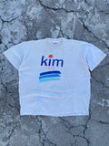 1990’S SINGLE STITCH KIM CIGARETTE DIRTY WHITE TEE (XL)