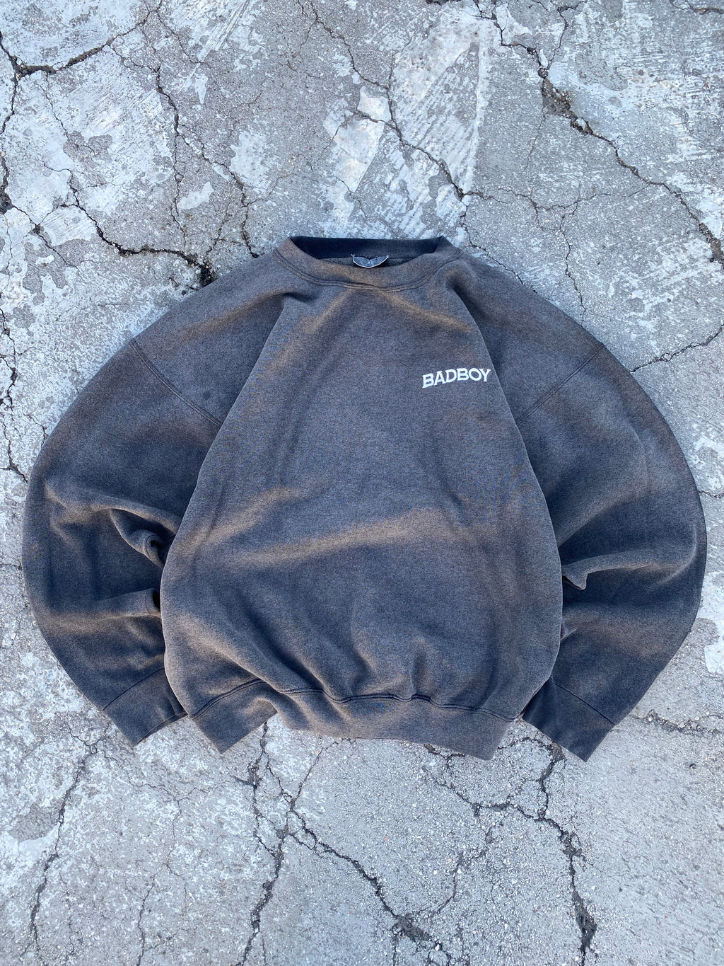 1990’S SUN FADE “BADBOY” CREWNECK (XL)