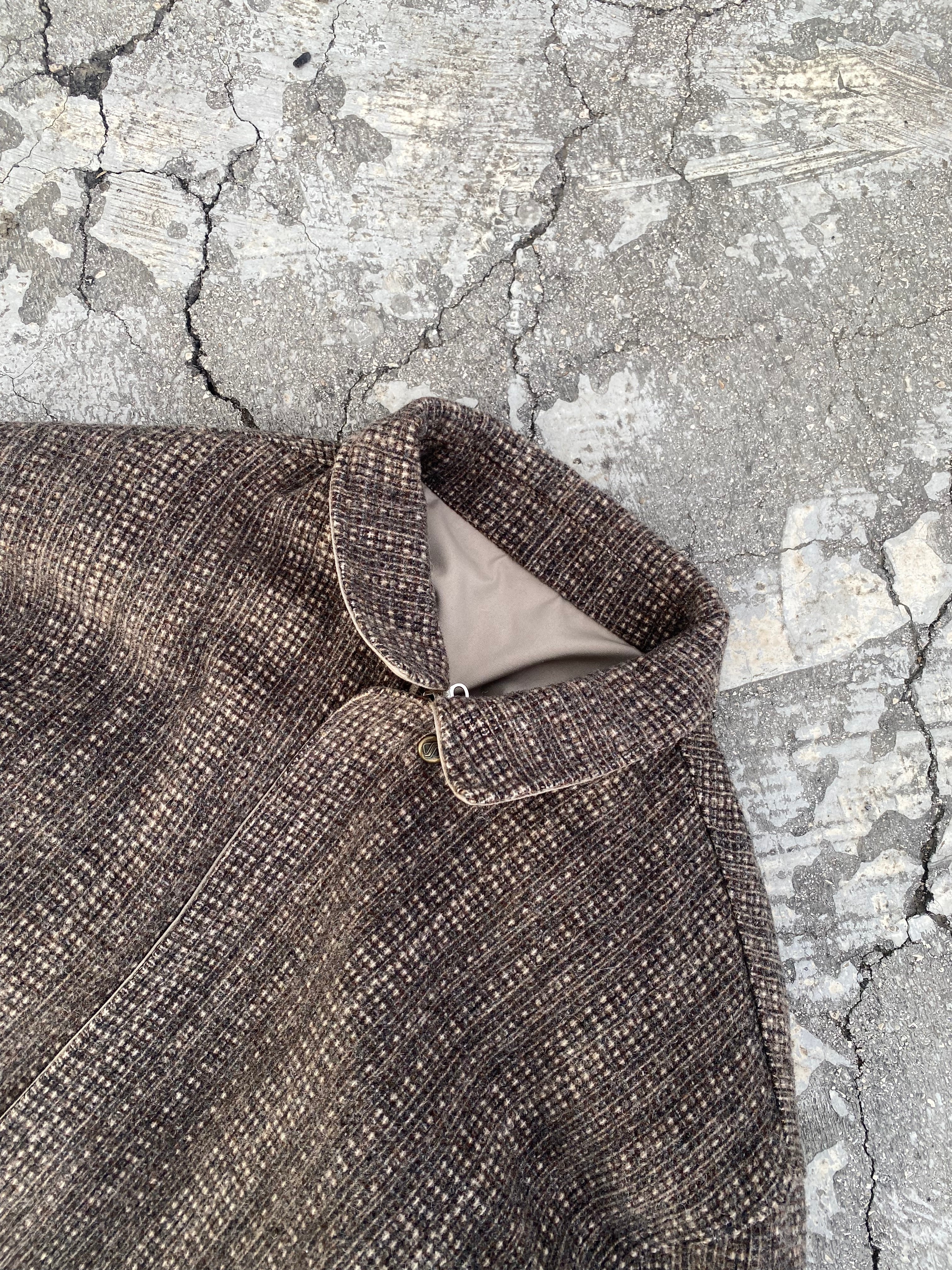 1980’S REVERSIBLE WOOL JACKET (XL)
