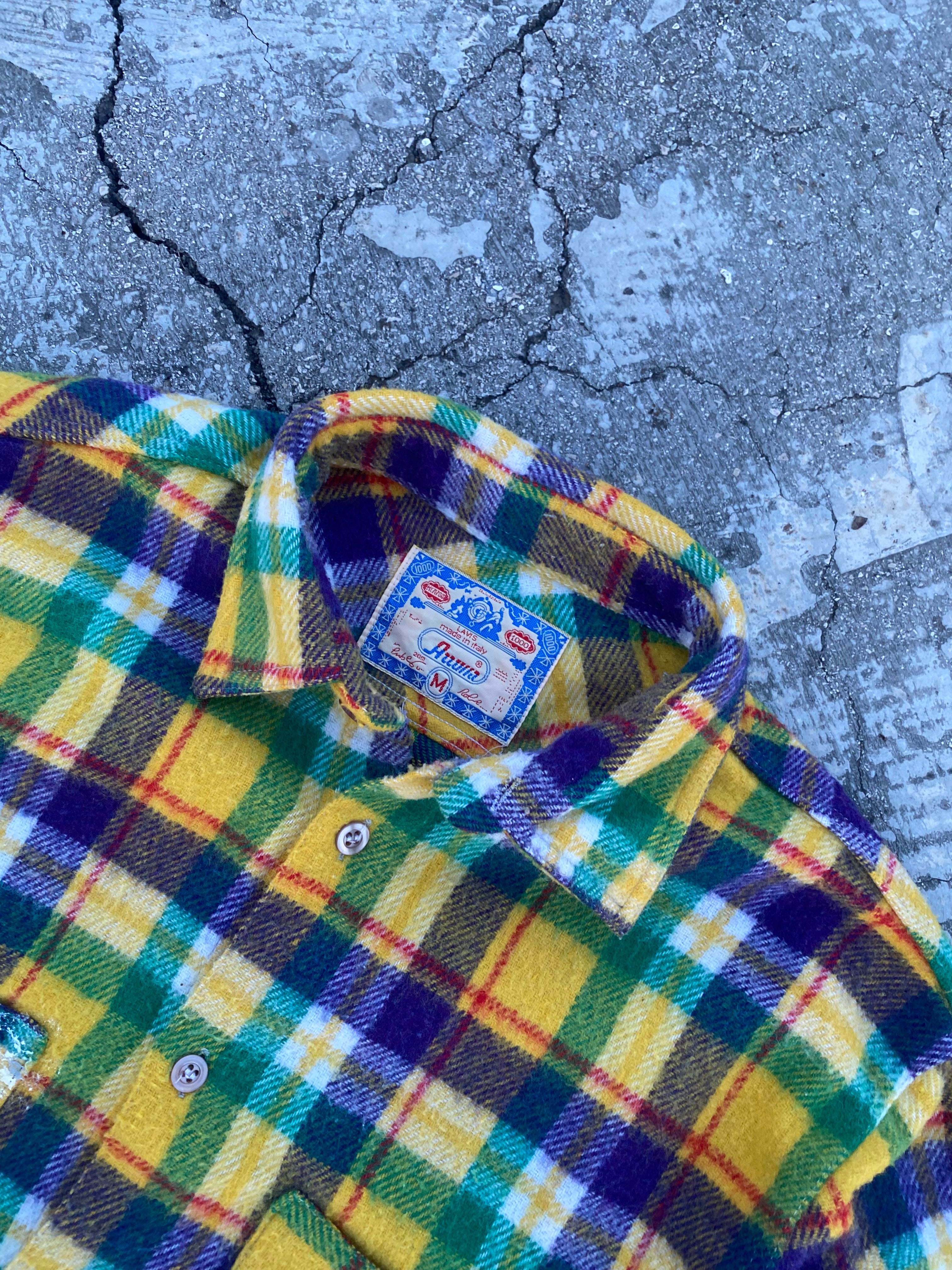 1980’S MRM 1/1 WOOL SHIRT (M)