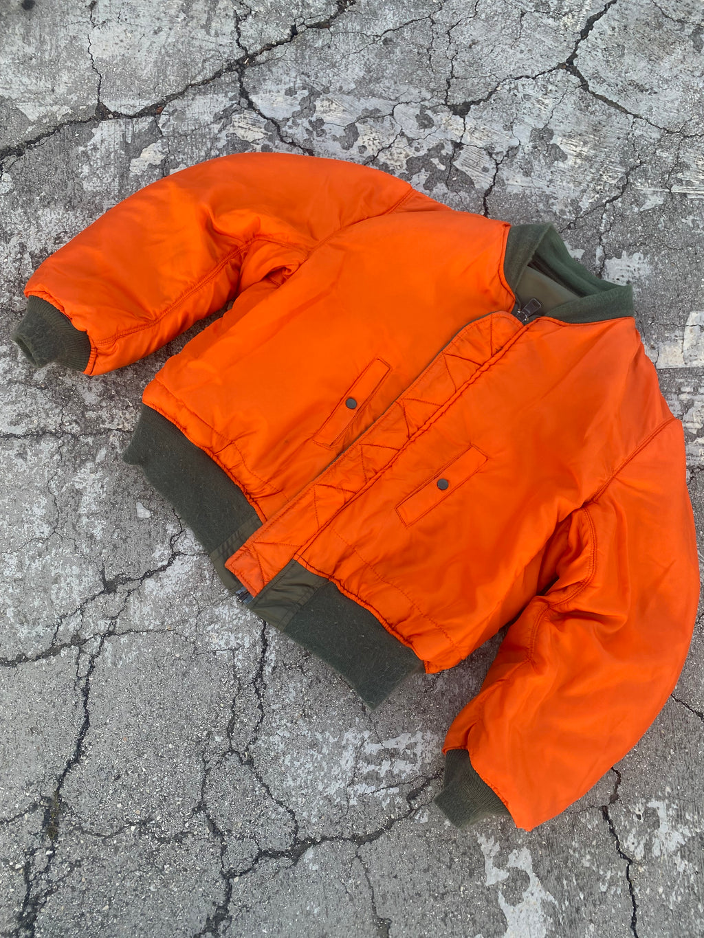 1980’S MA-1 ALPHA IN. JACKET (L-XL)