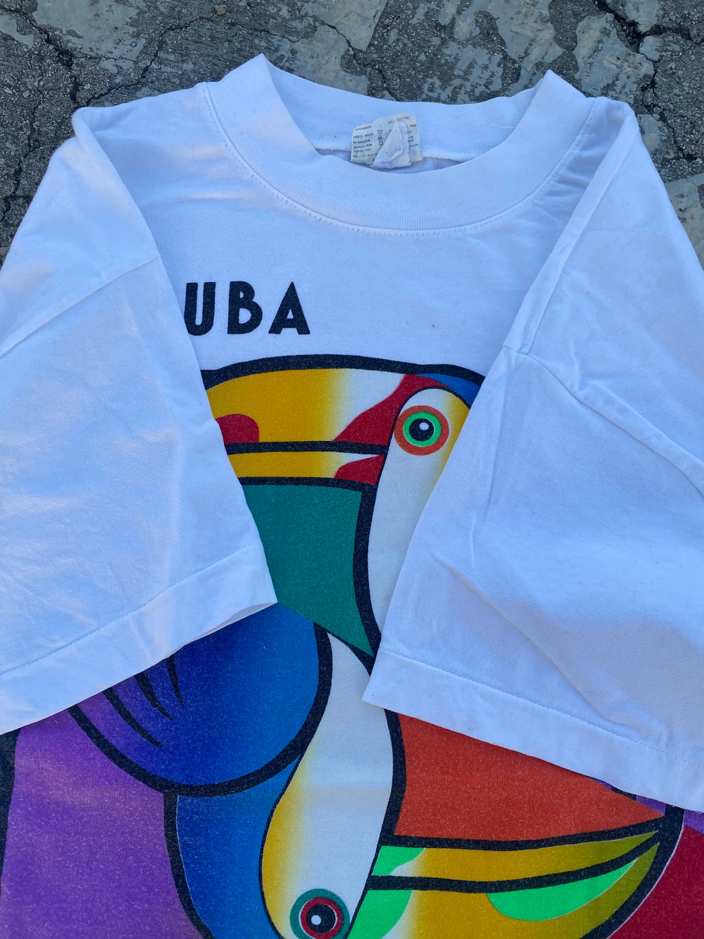 1990’S SINGLE STITCH PETER MUSSFELDT TEE (M)