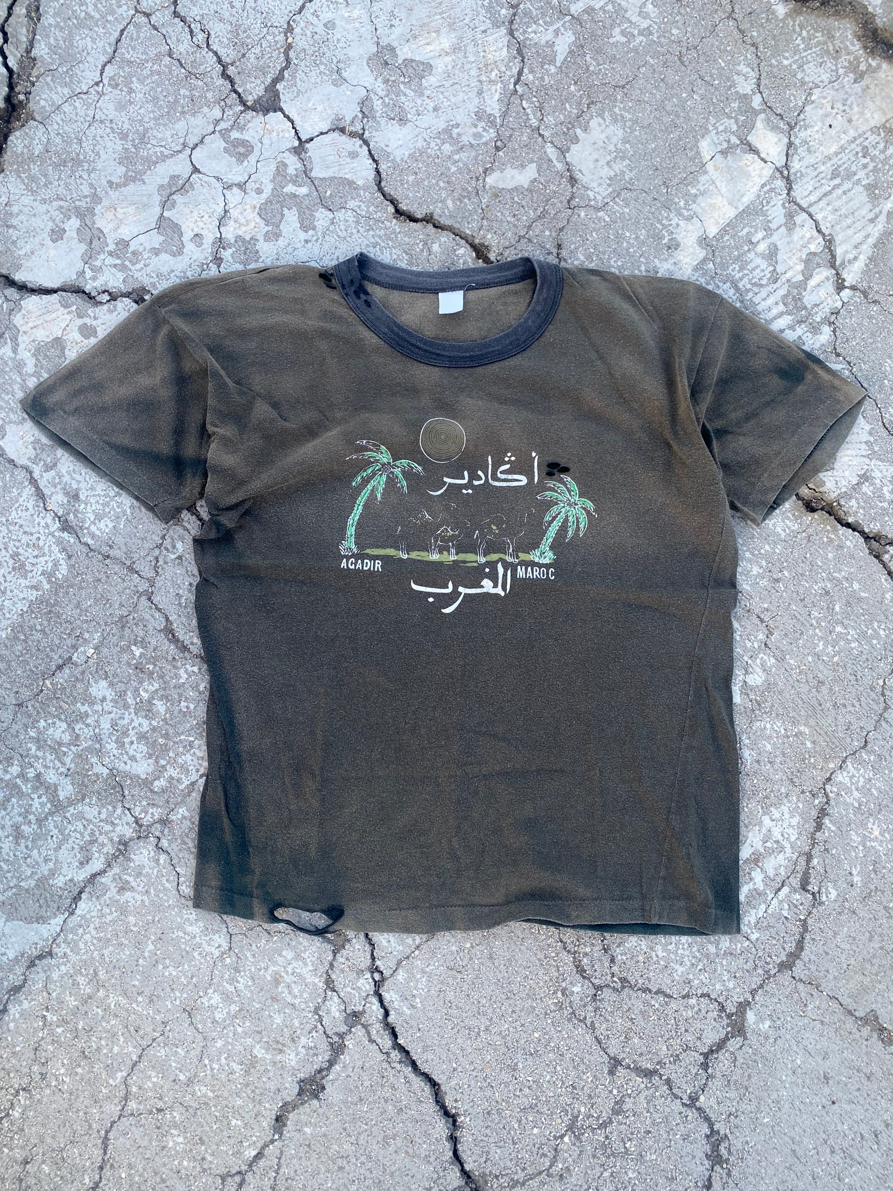 1990’S AGADIR MAROC SOUVENIR SINGLE STITCH TEE (L-XL)