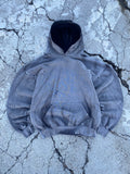 2000’S SUN FADE BLANK DISTRESSING HOODIE (XL)