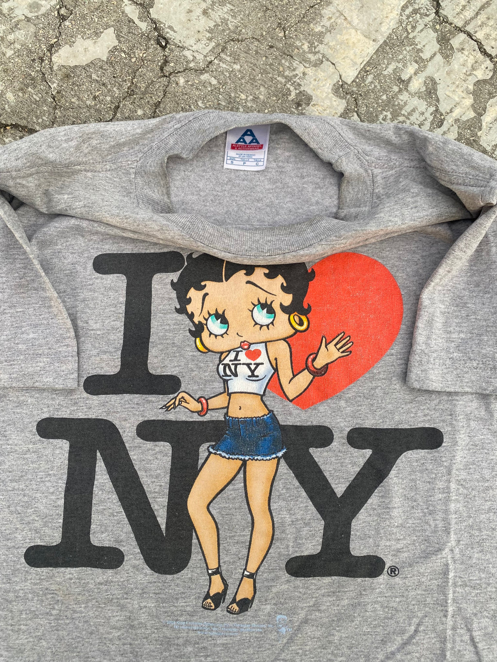2000’S NY BETTY BOOP TEE (XS-S)