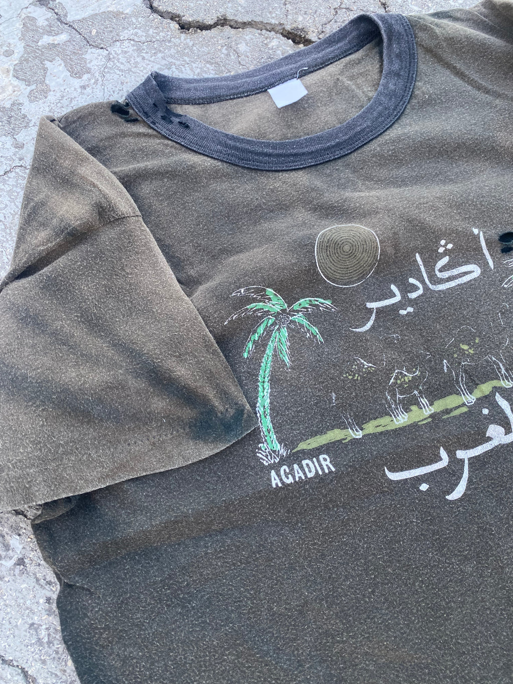 1990’S AGADIR MAROC SOUVENIR SINGLE STITCH TEE (L-XL)