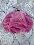 1990’S SUN FADE OXFORD RAGLAN CREWNECK (S)