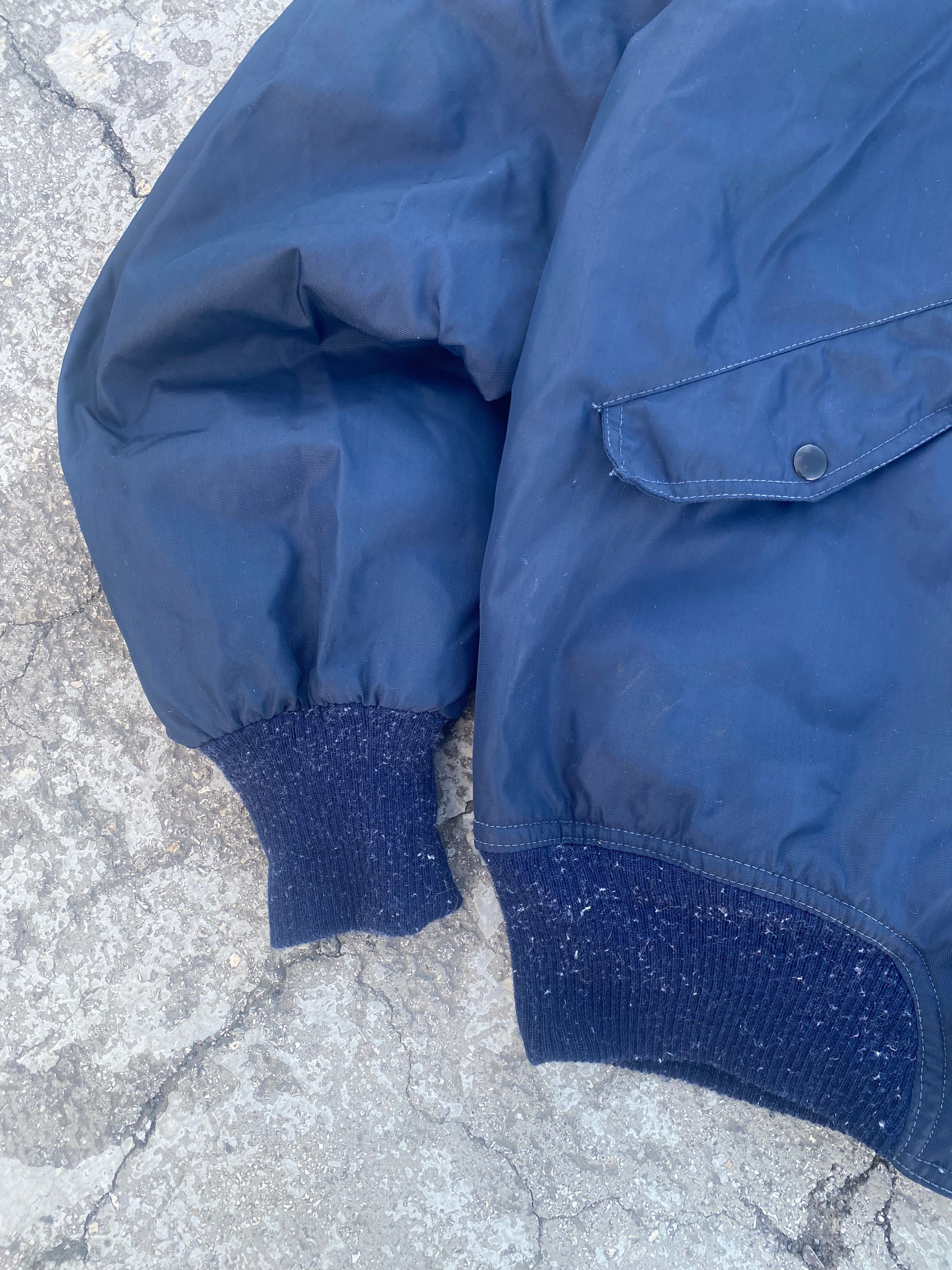 1990’S BLUE SECURITY JACKET (M-L)