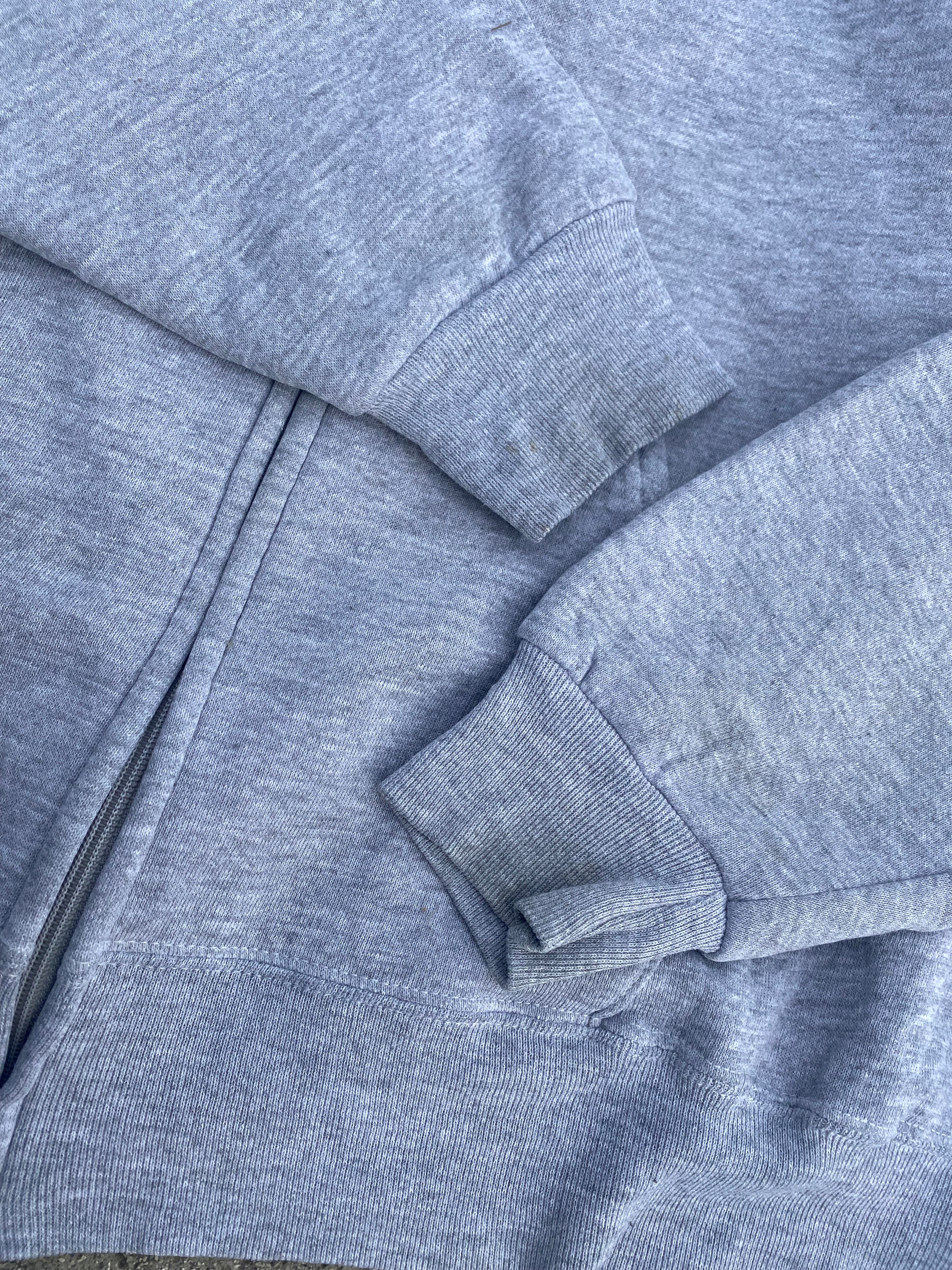 2000’S RUSSELL ATHLETIC BLANK ZIP UP HOODIE (XXL)