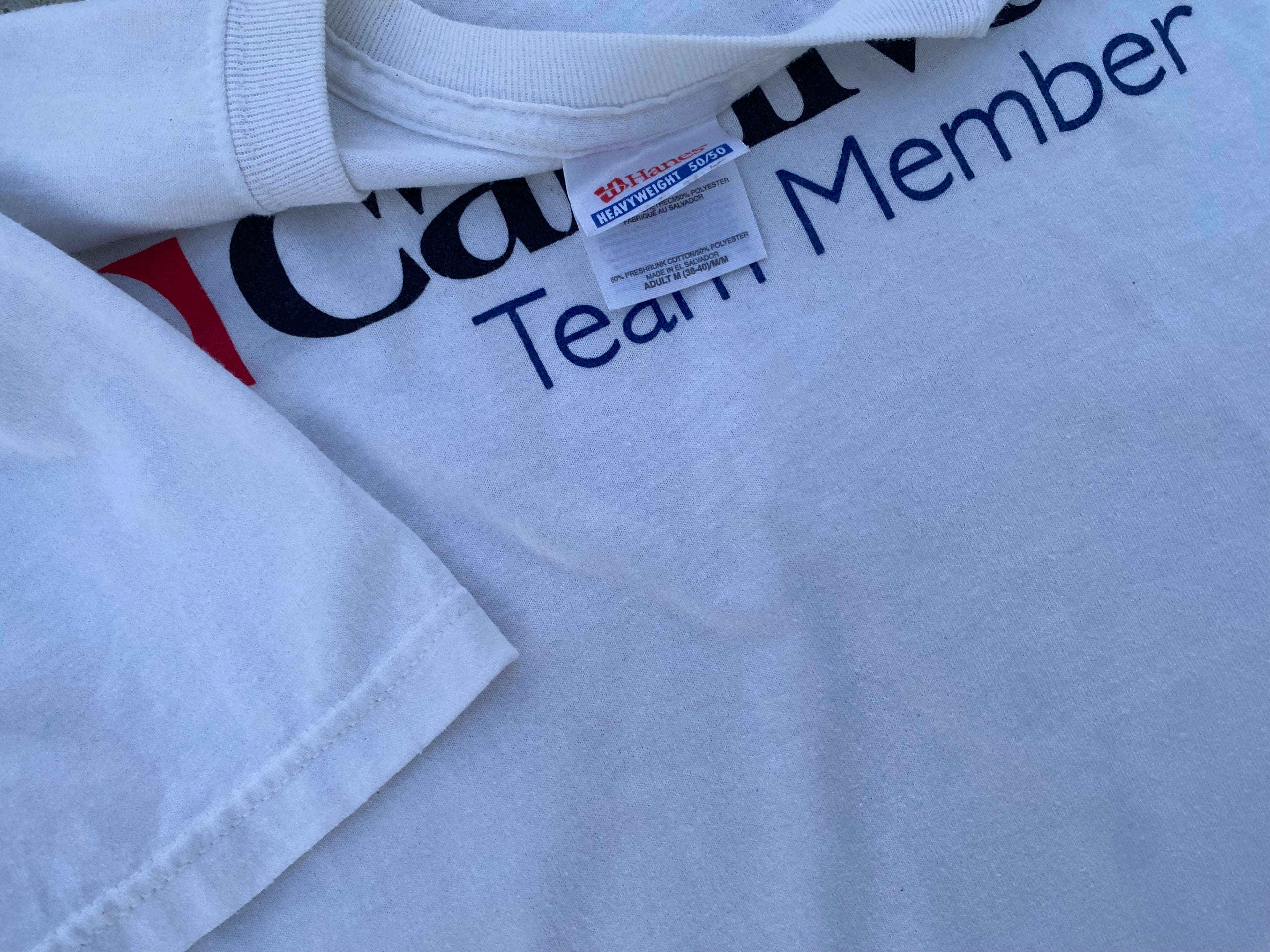 1990’S HANES TEAM MEMBER CARNIVAL TEE (M)