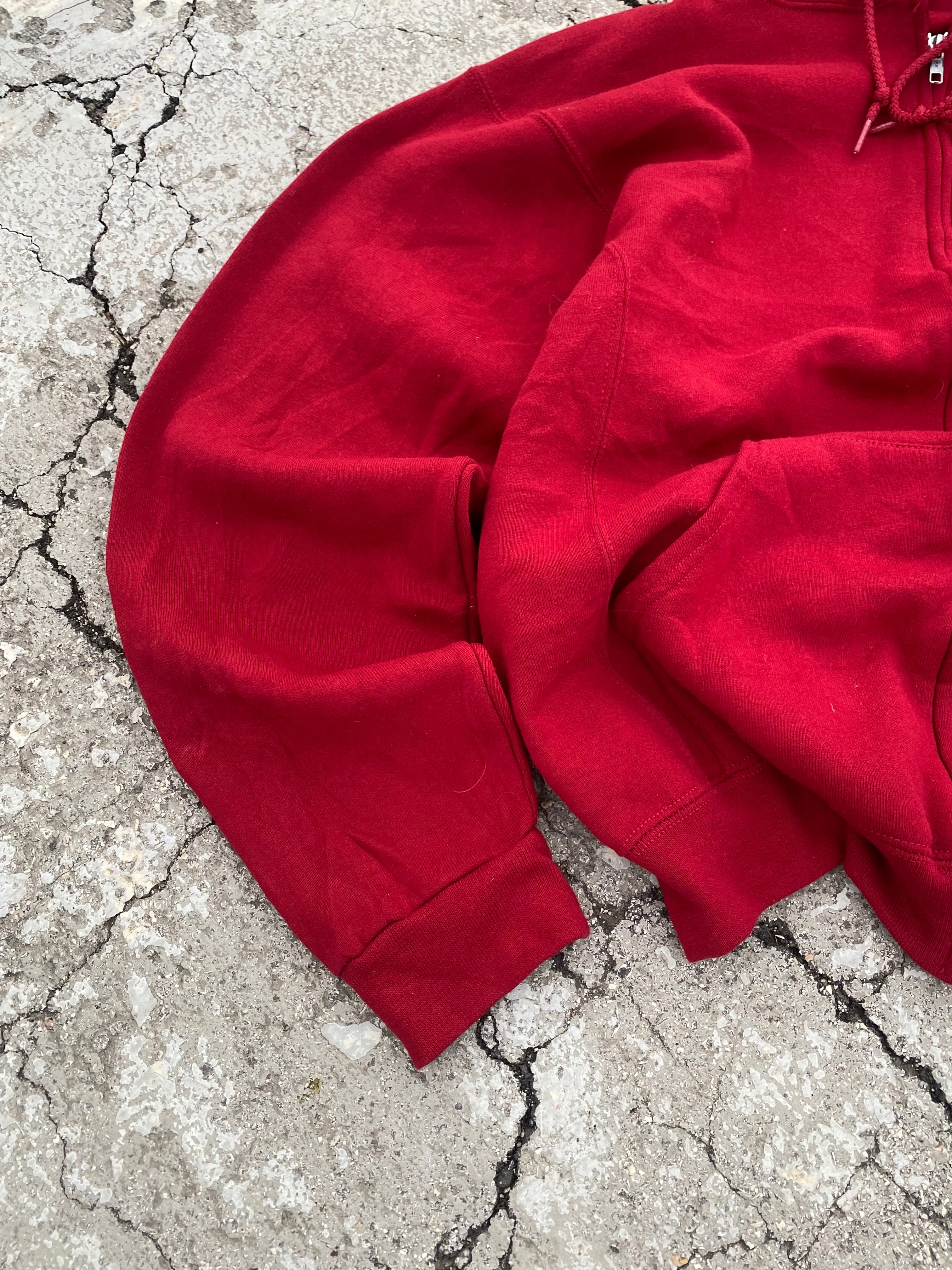 2000’S RUSSELL ATHLETIC ZIP UP BLANK HOODIE (S)