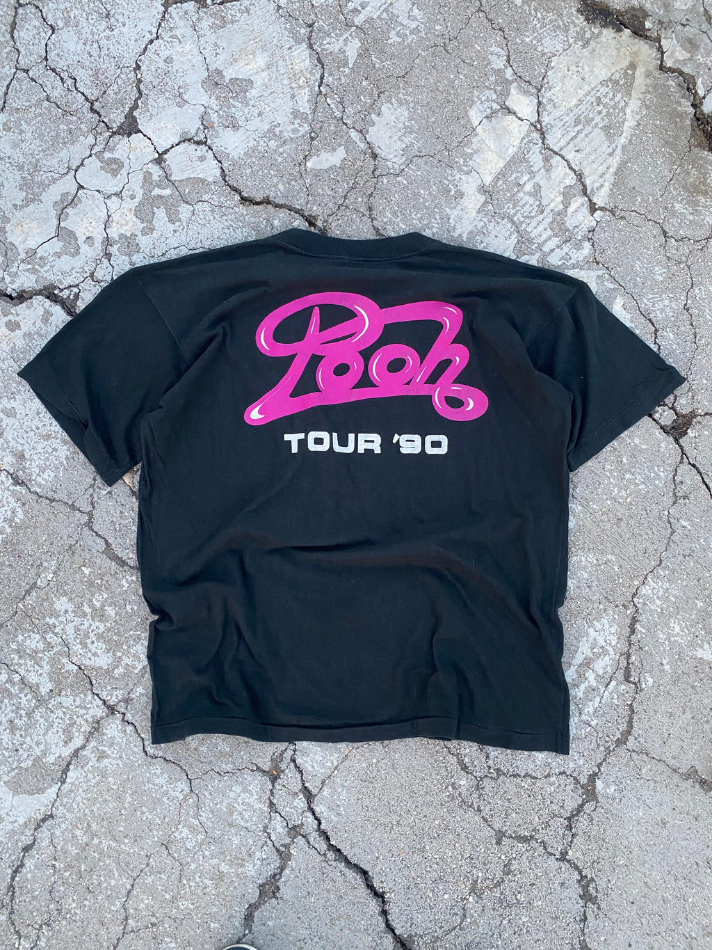 1990’S SINGLE STITCH TOUR 90 POOH TEE (XL)