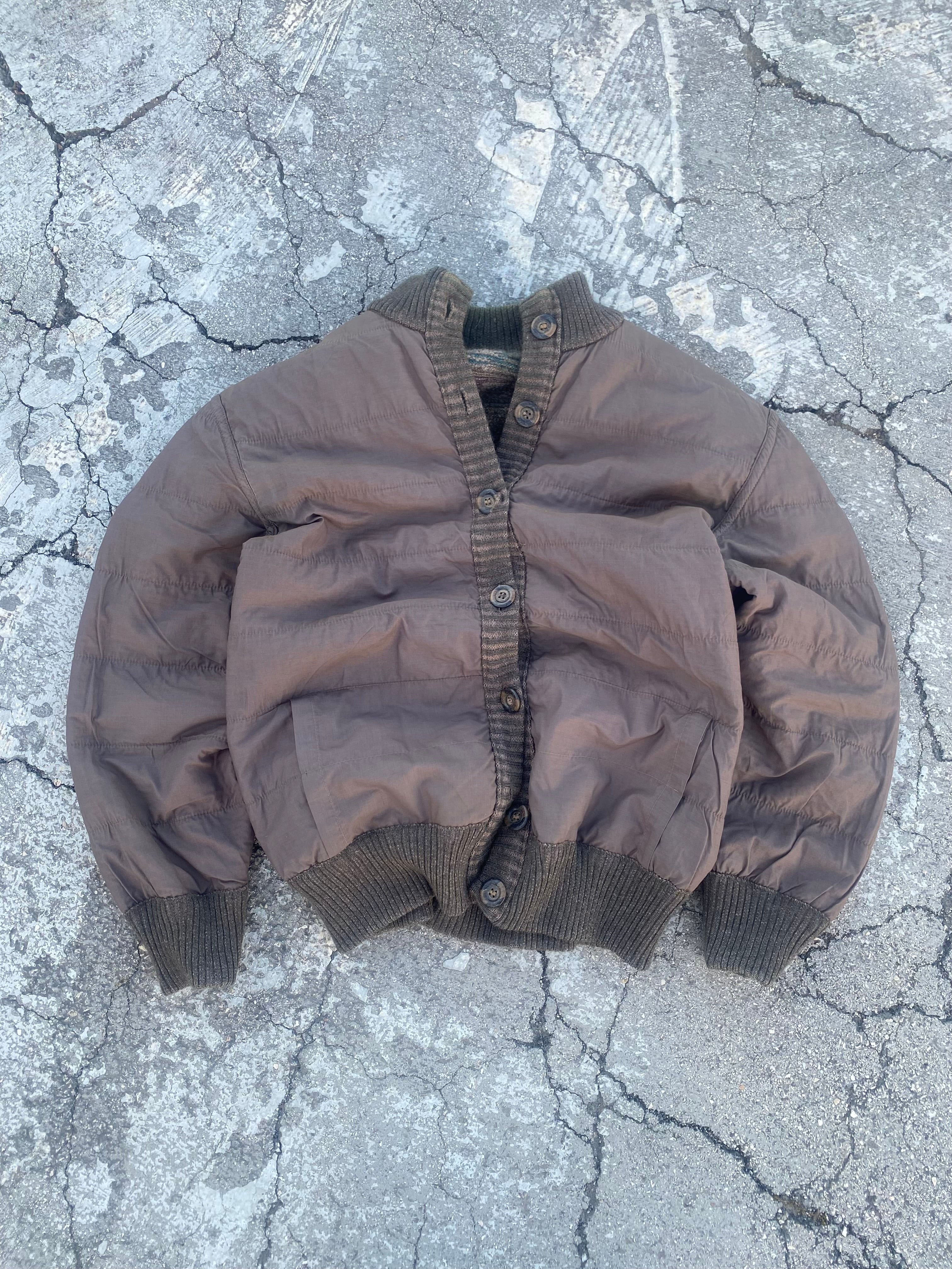 1980’S MOHAIR REVERSIBLE KNIT (L)