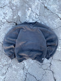 1990’S RUSSELL ATHLETIC SUN FADE BLANK REPAIR CREWNECK (L)