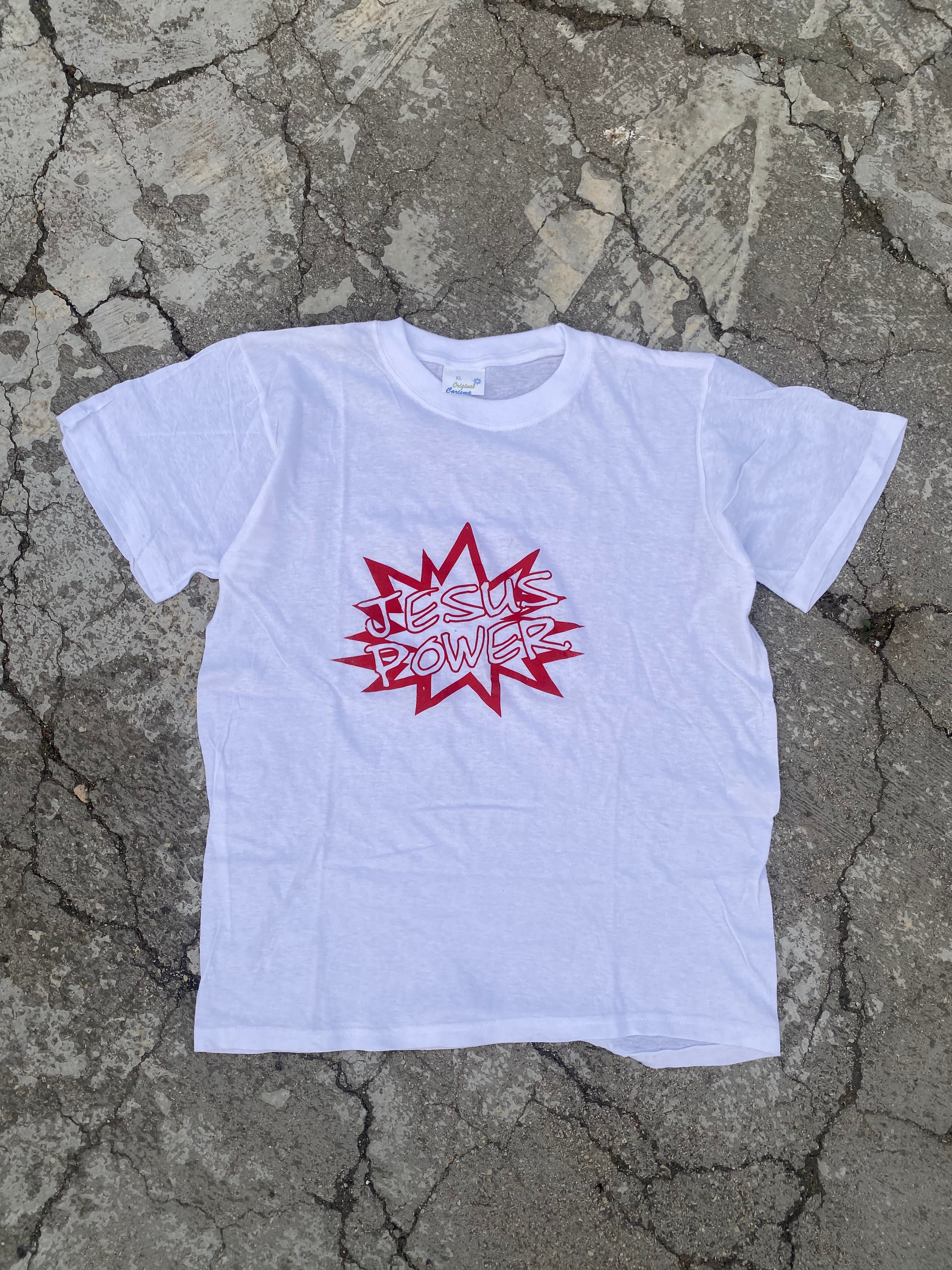 1990’S JESUS POWER TEE (M-L)