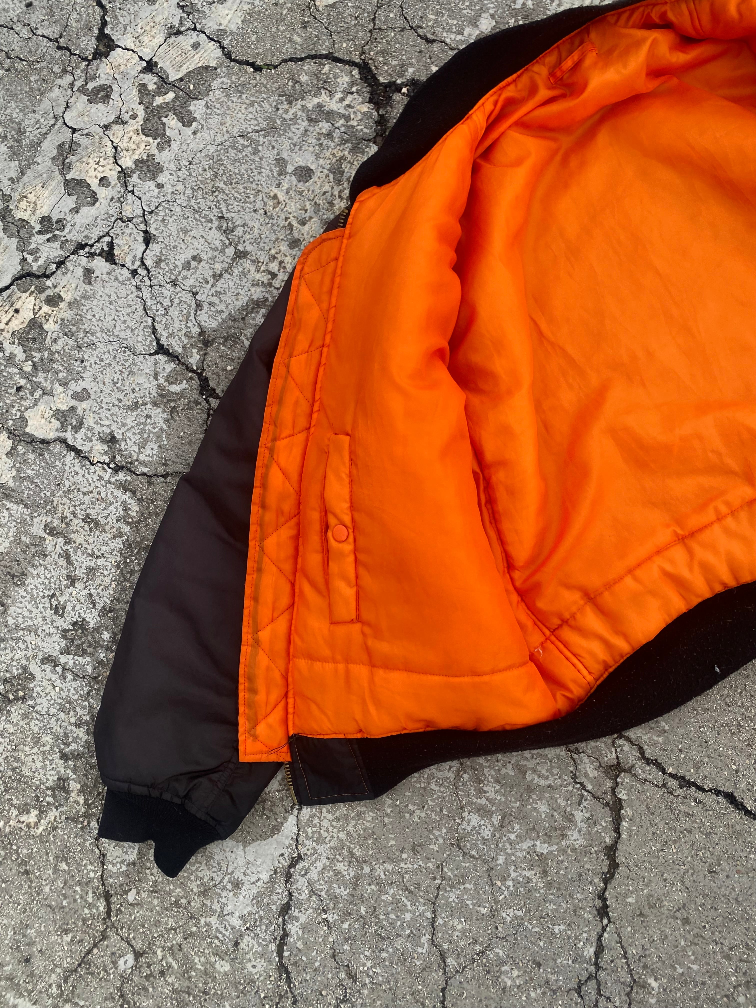 1990’S MA-1 BLACK JACKET (L)