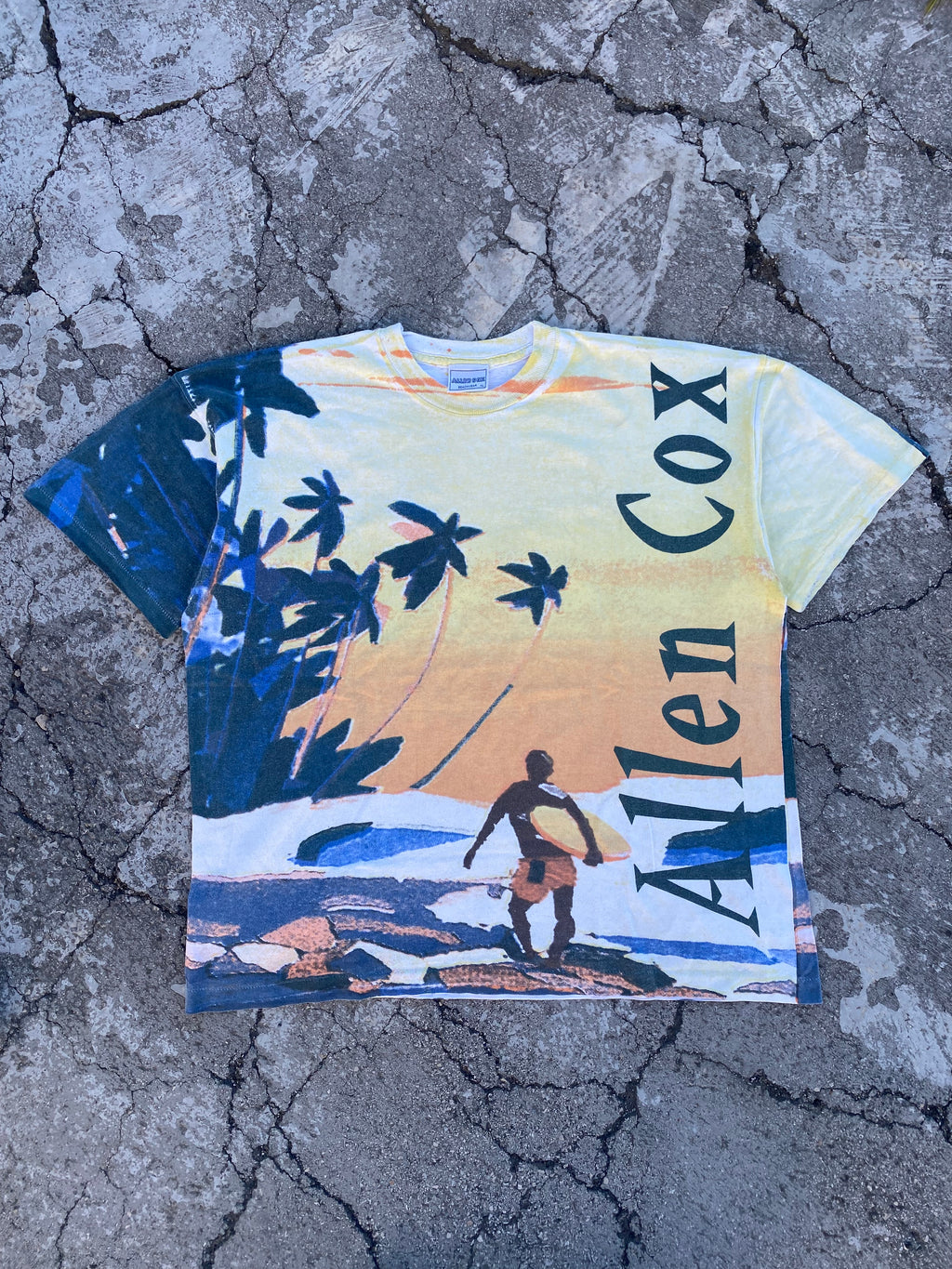 1990’S SINGLE STITCH SUNSET SURF TEE (XL)