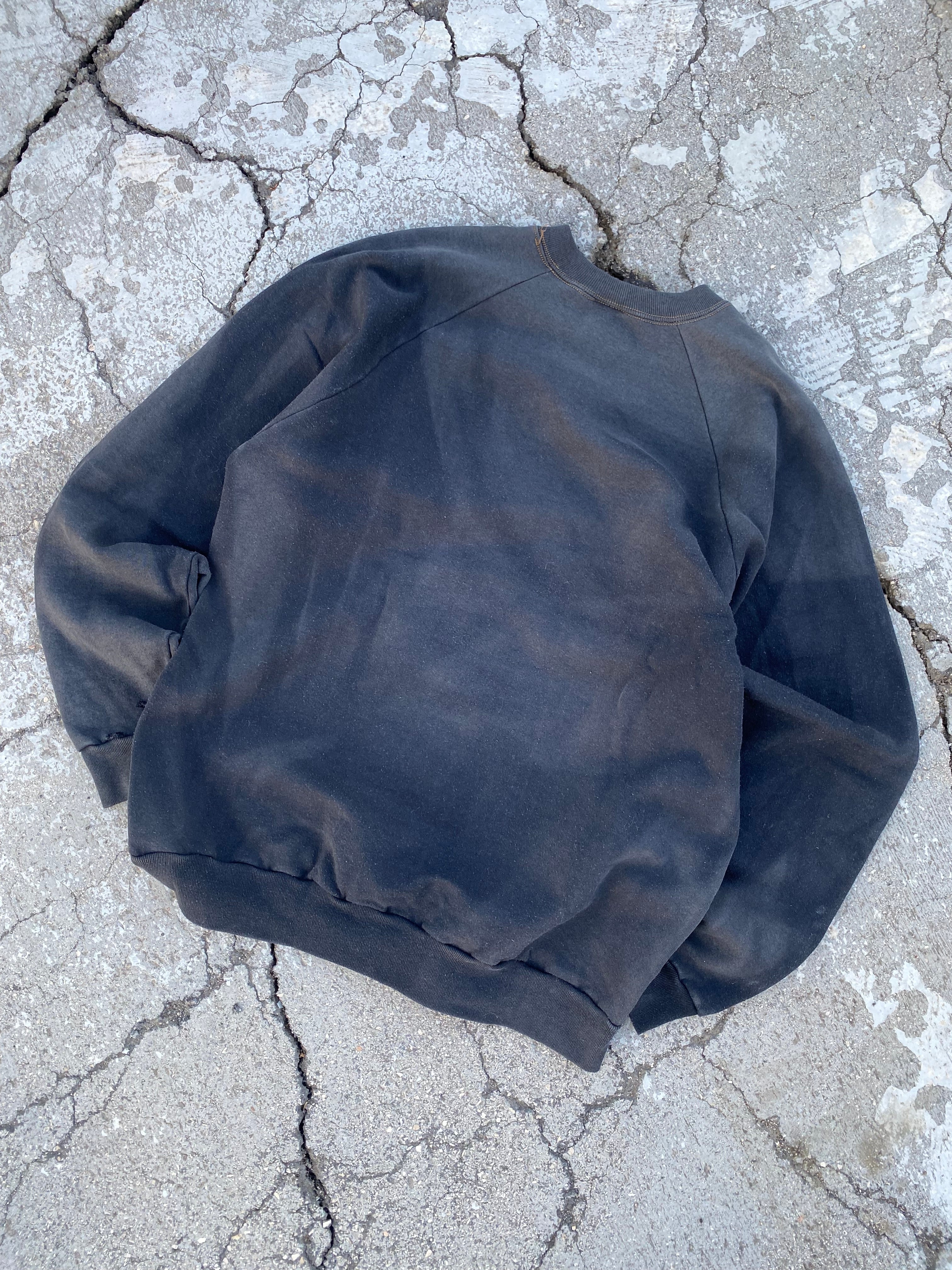 2000’S SUN FADE BLANK CREWNECK (XL)