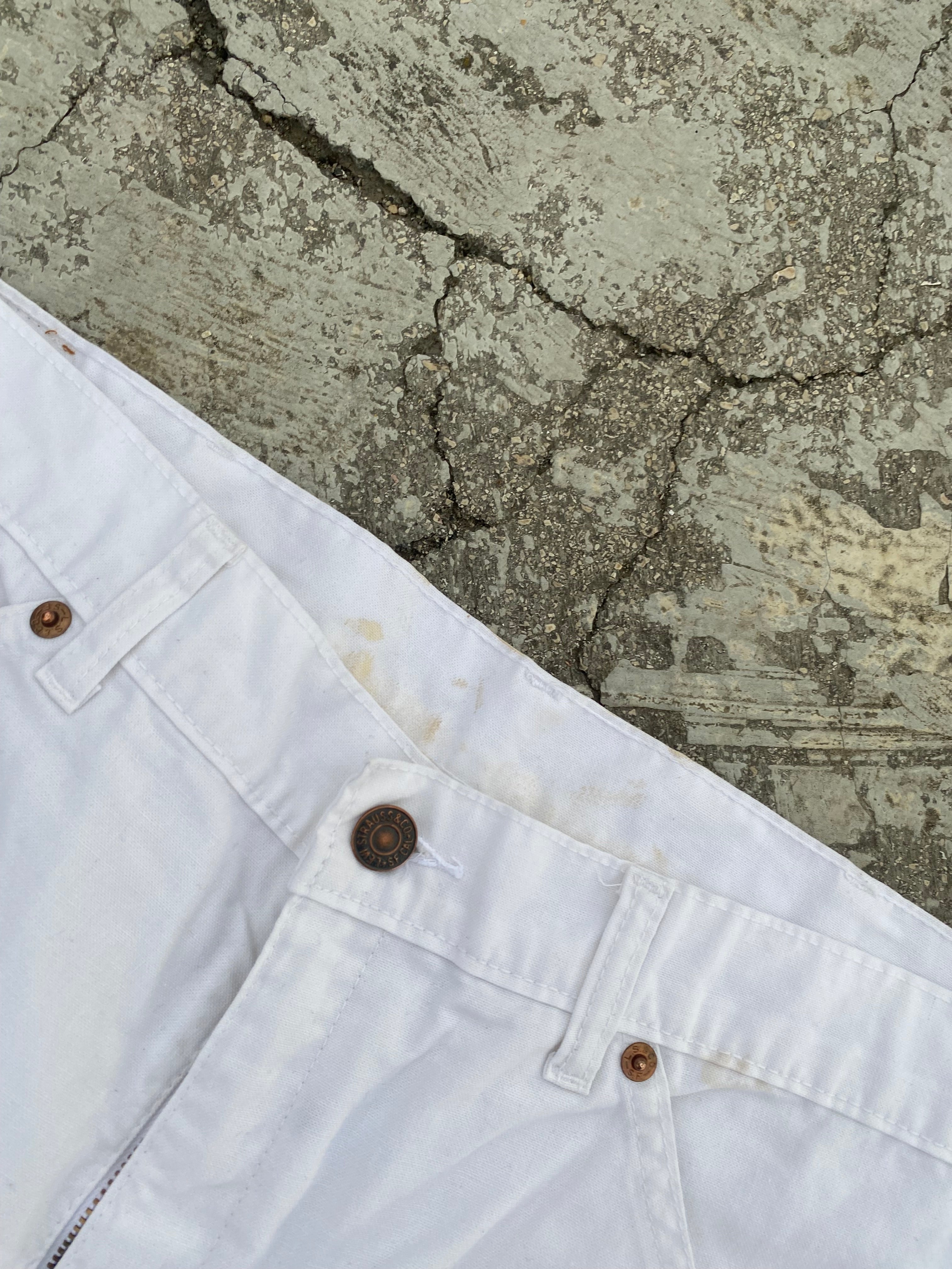 1970’S LEVI'S 630 WHITE TAB (W35-36)