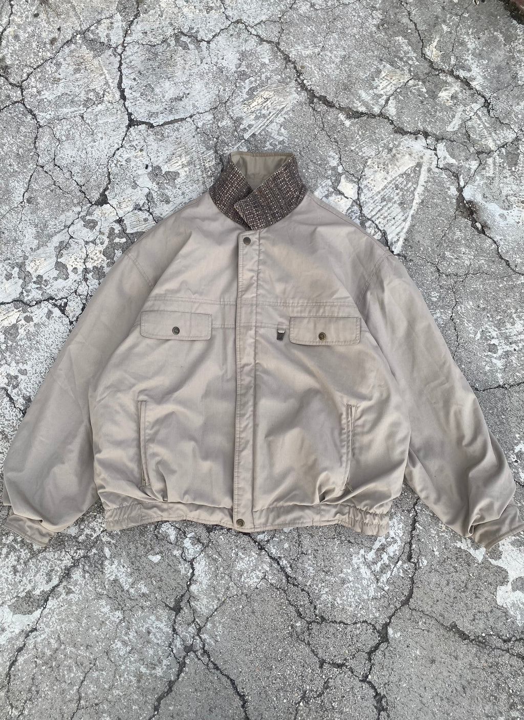 1980’S REVERSIBLE WOOL JACKET (XL)
