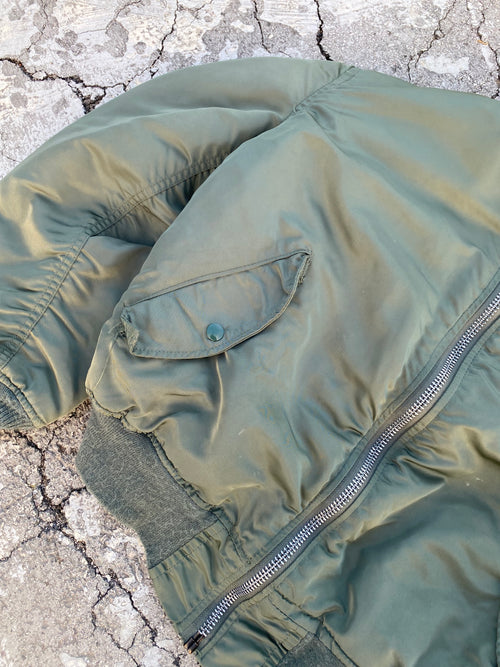 1980’S ALPHA IND. MA-1 JACKET (L-XL)