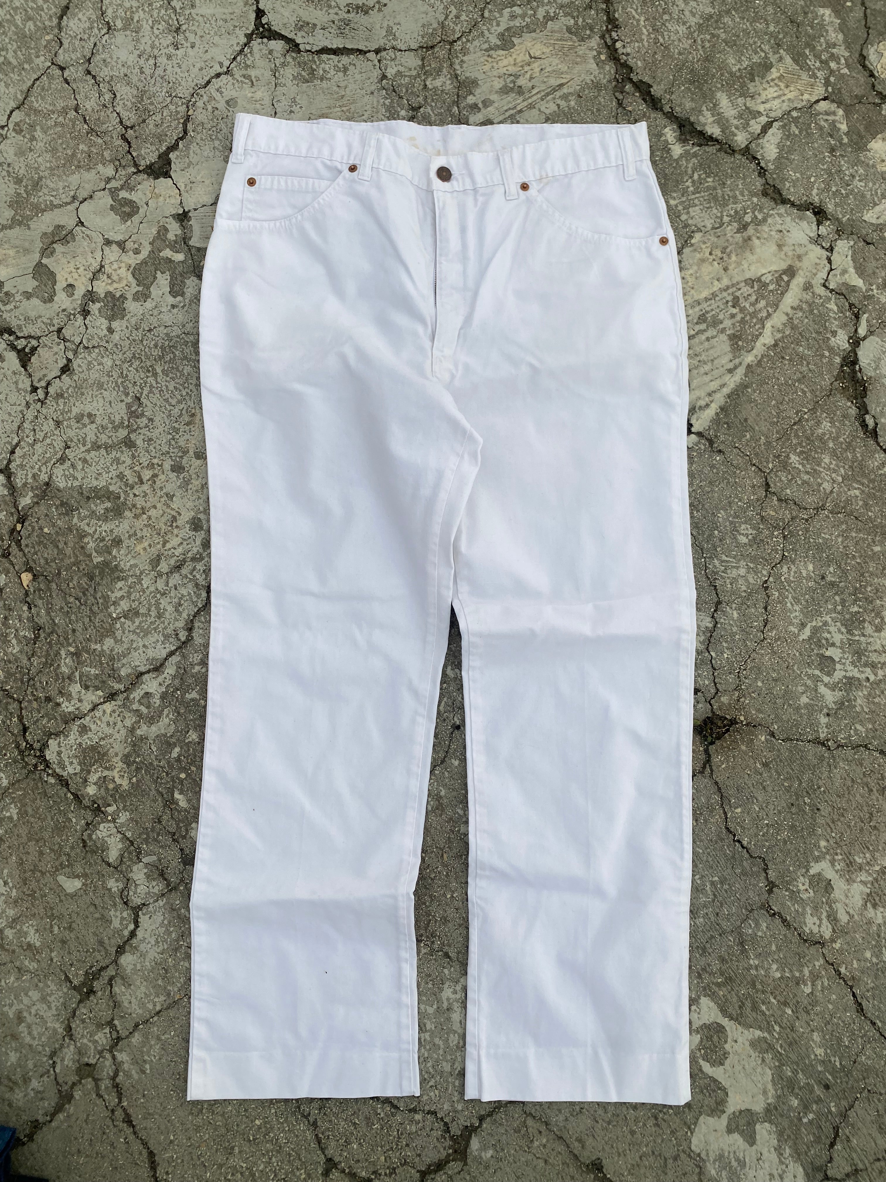 1970’S LEVI'S 630 WHITE TAB (W35-36)