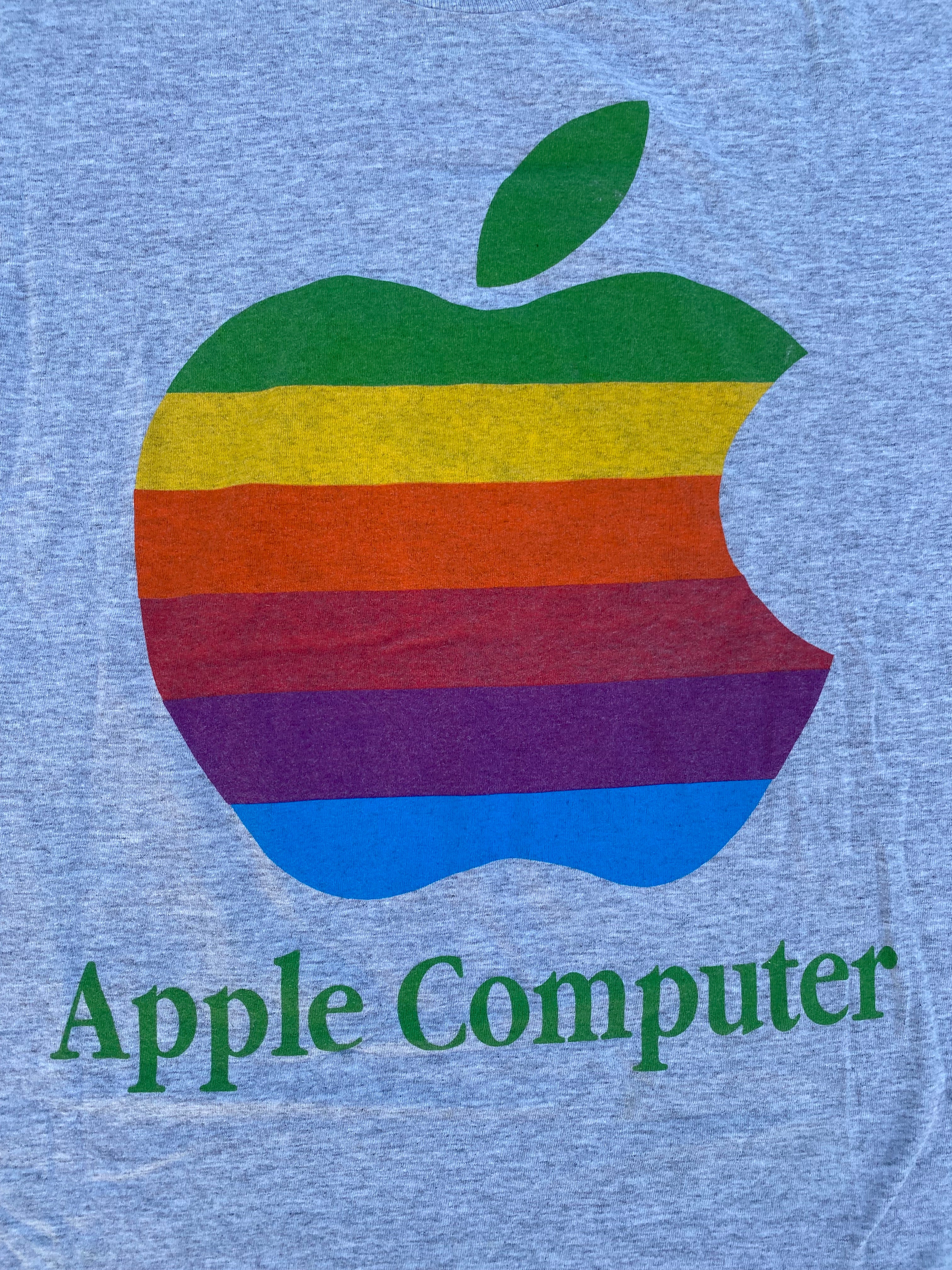 1990’S SINGLE STITCH APPLE TEAM TEE (L/XL)