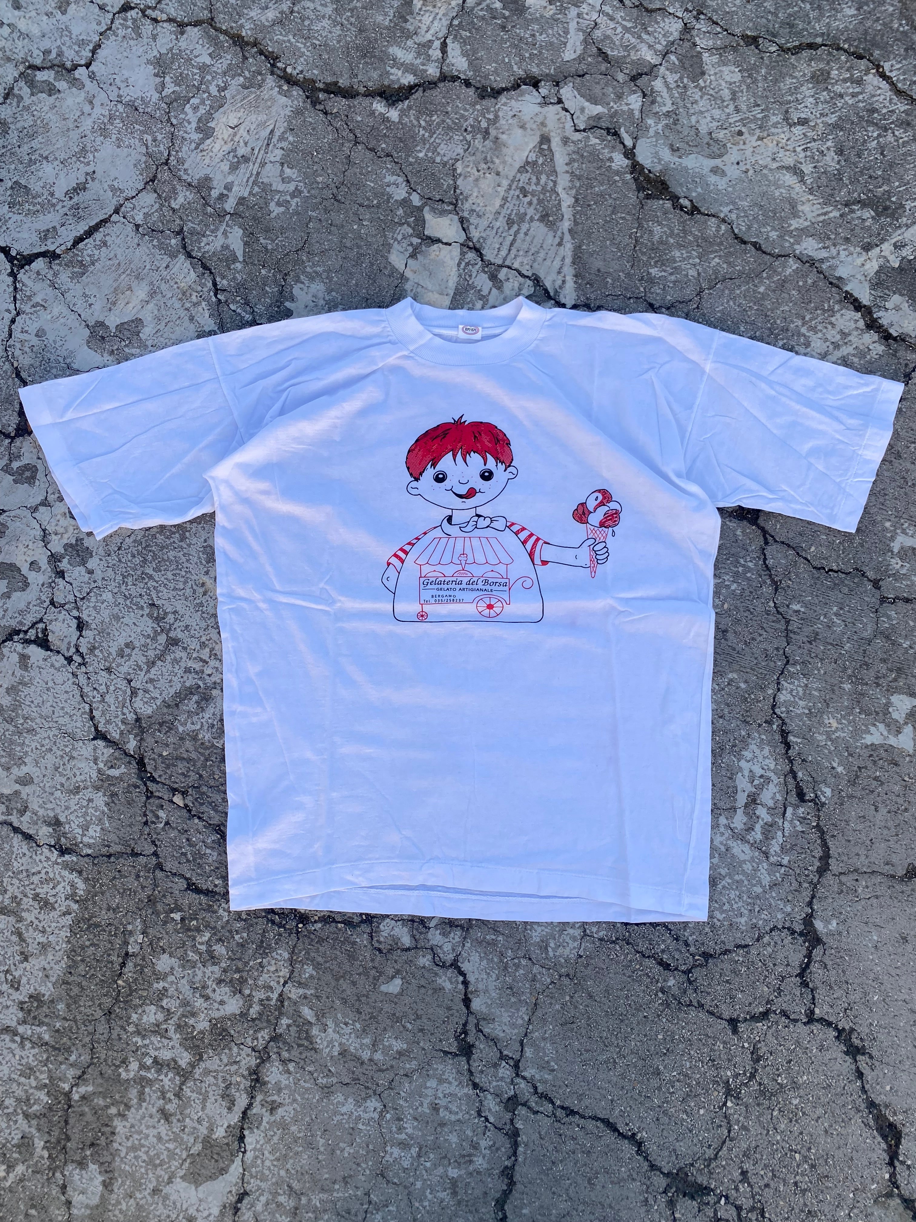 1990’S SINGLE STITCH ICE CREAM TEE (XL)