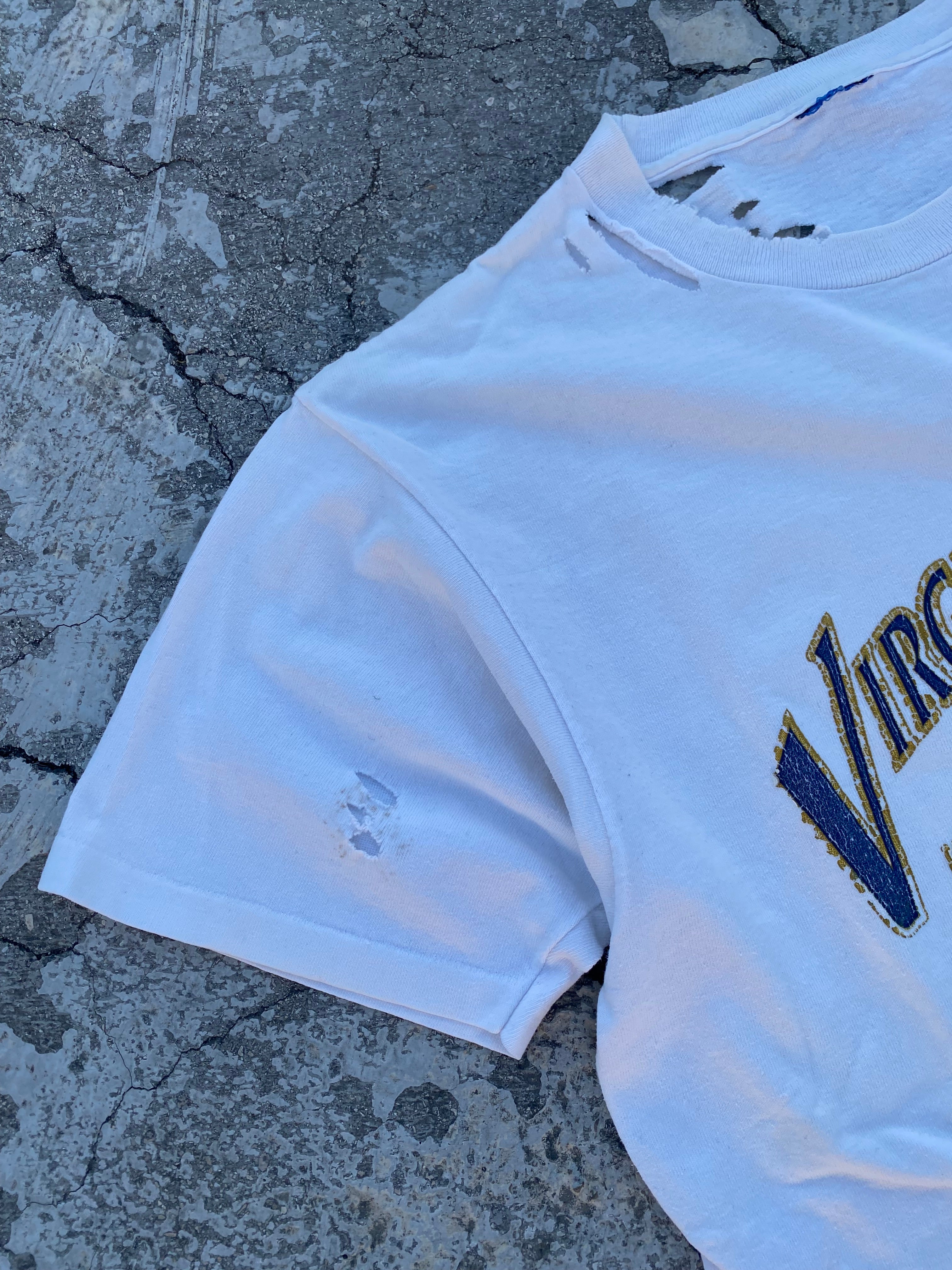 1990’S SINGLE STITCH VIRGINIA DESTROYED TEE (XL)