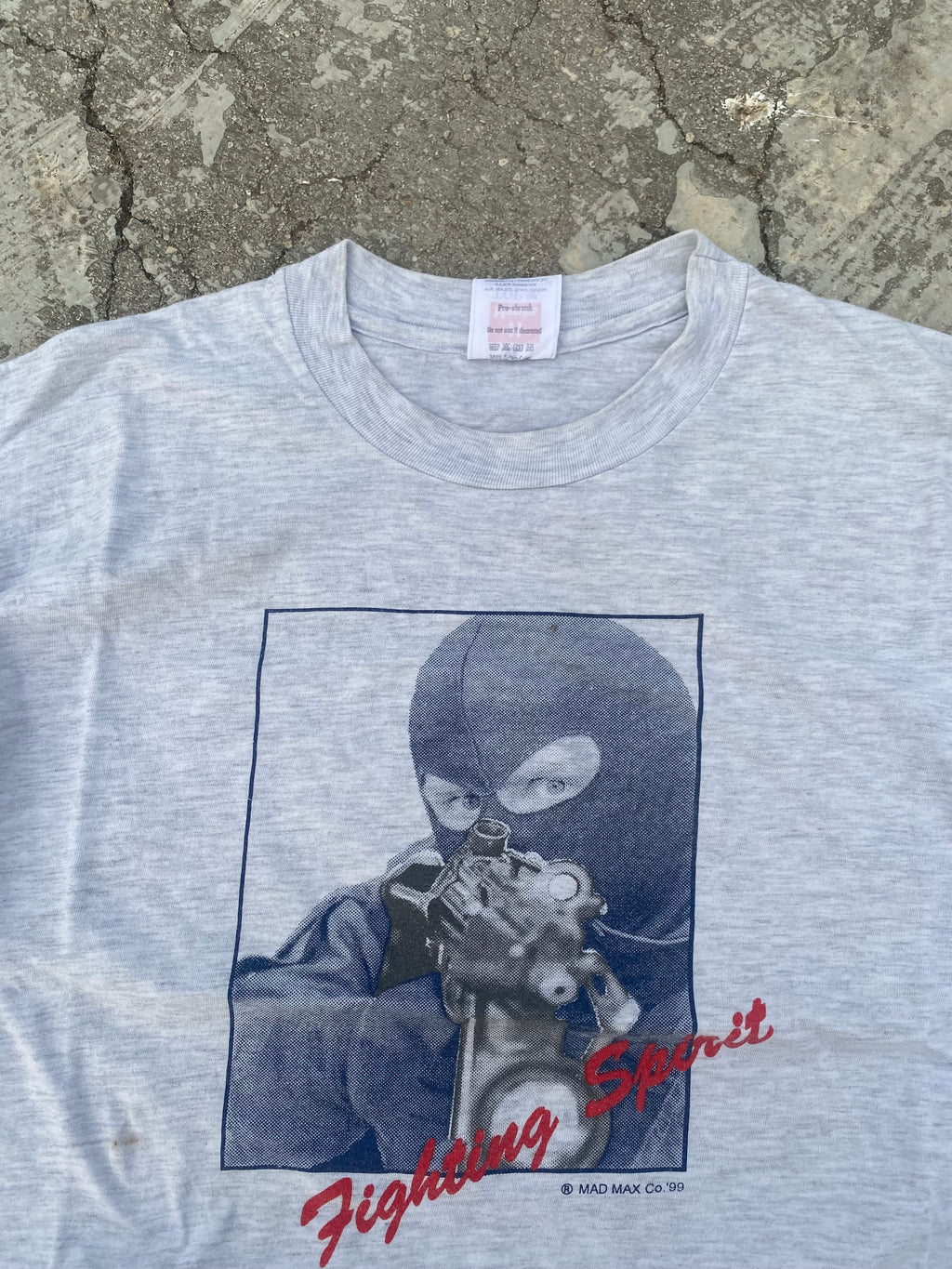 1990’S FIGHTING MAD MAX HANES TEE (XL)