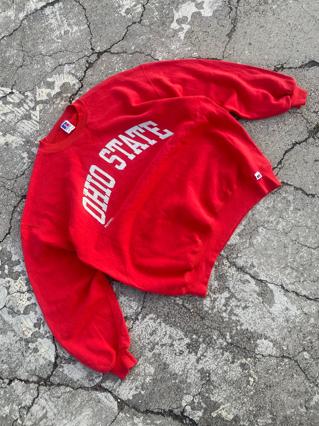 1990’S RUSSELL ATHLETIC “OHIO STATE” CREWNECK (XL)