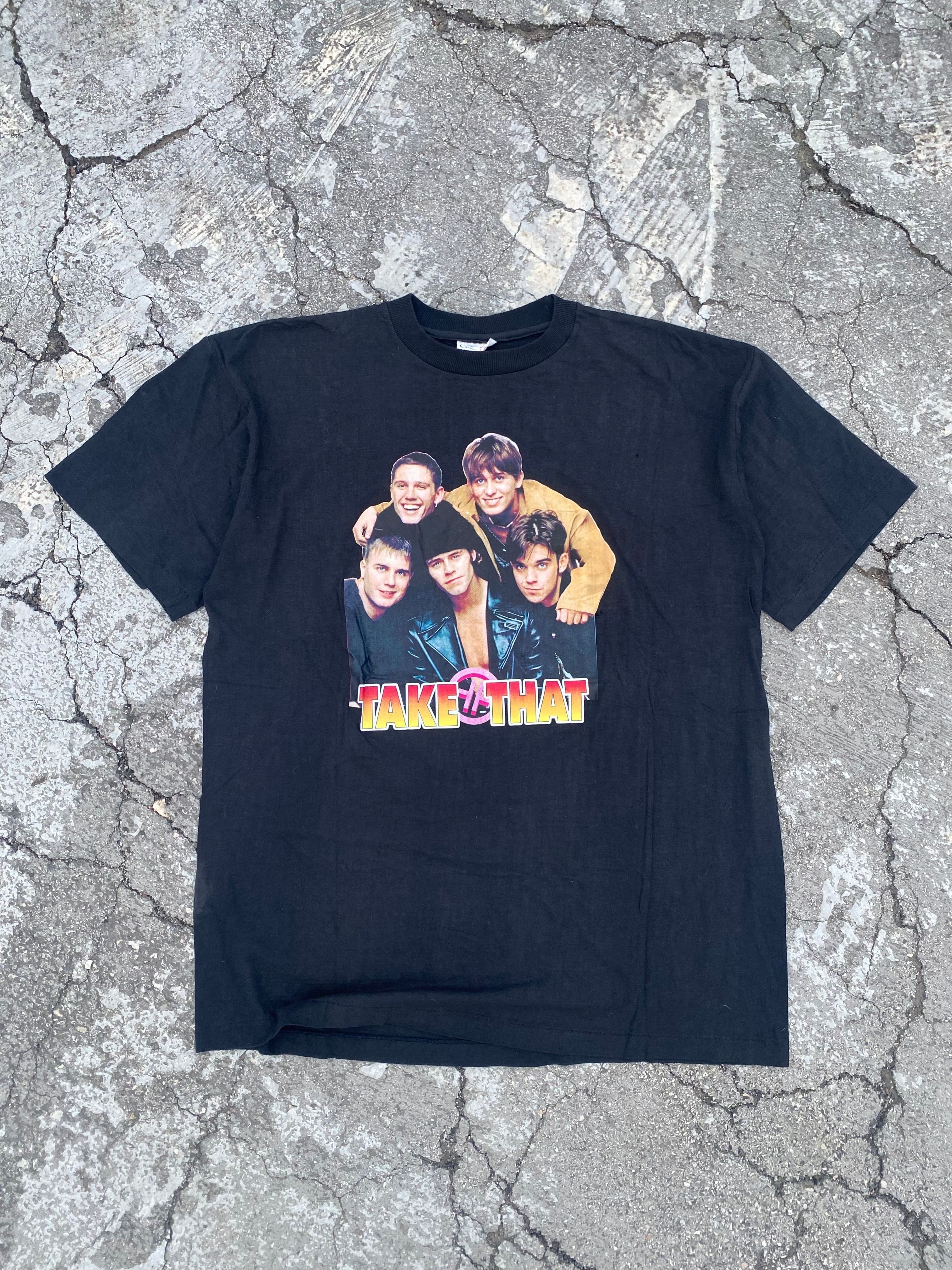 1990’S SUN FADED TAKE THAT SINGLE STITCH TEE (XL)