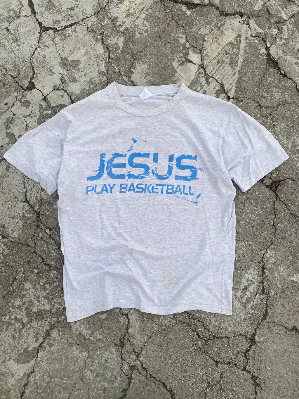 2000’S JESUS PLAY BASKETBALL TEE (XL-XXL)