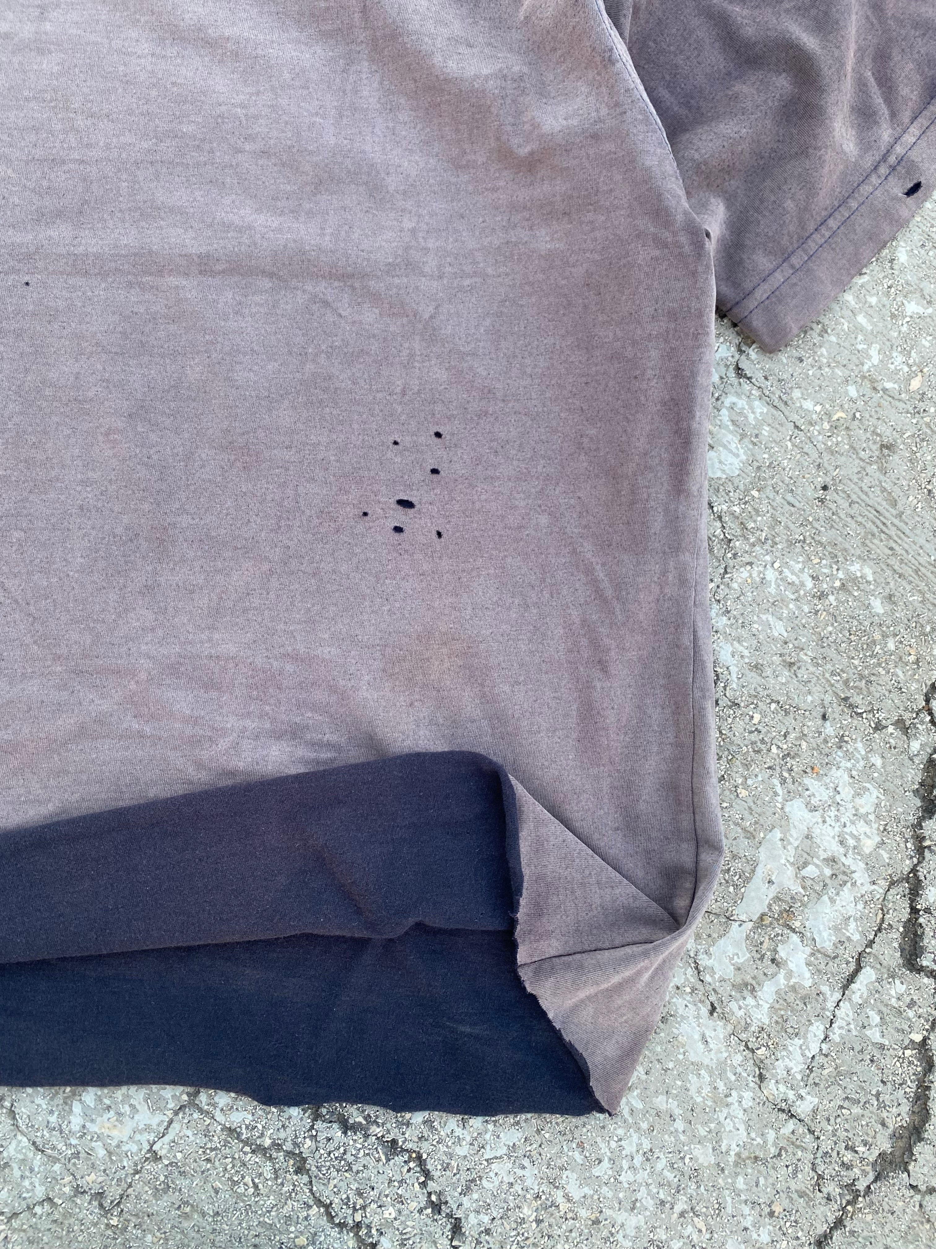 2000’S SUN FADE-DISTRESSED BLANK TEE (XL)