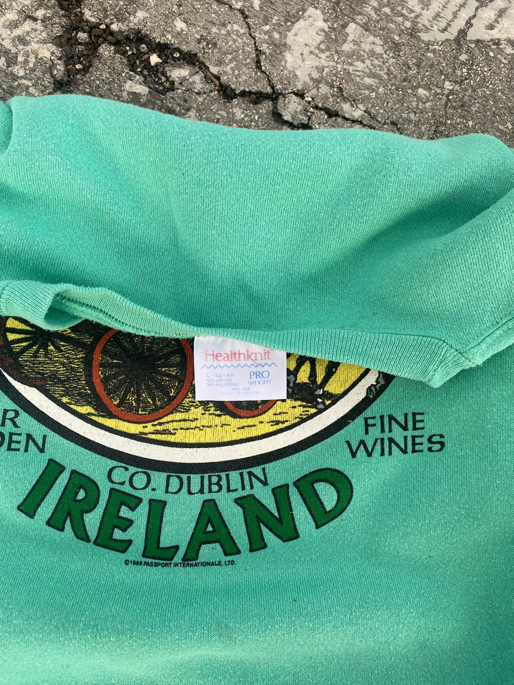 1980’S SHANNON’S GREEN CREWNECK (L)