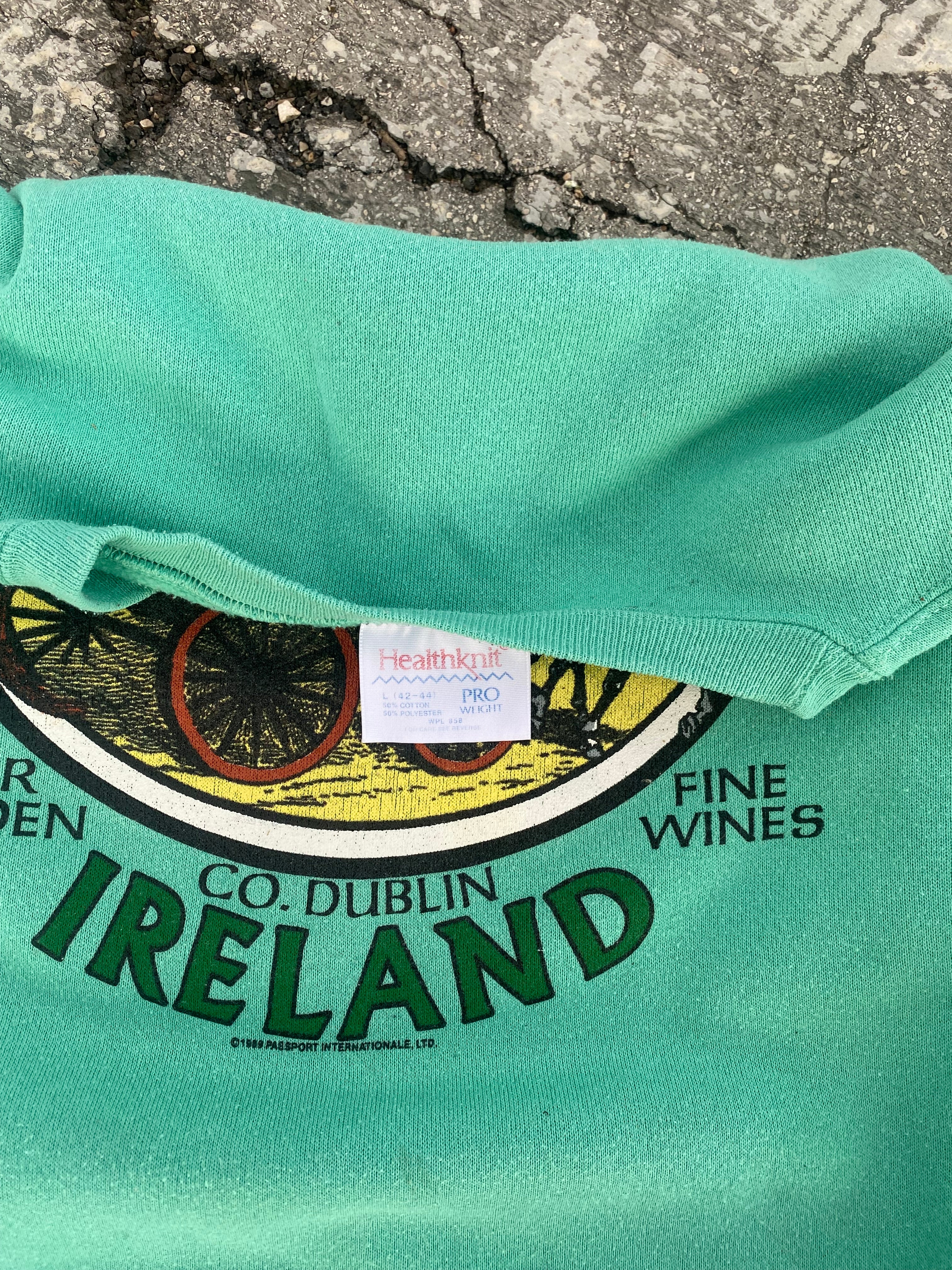 1980’S SHANNON’S GREEN CREWNECK (L)