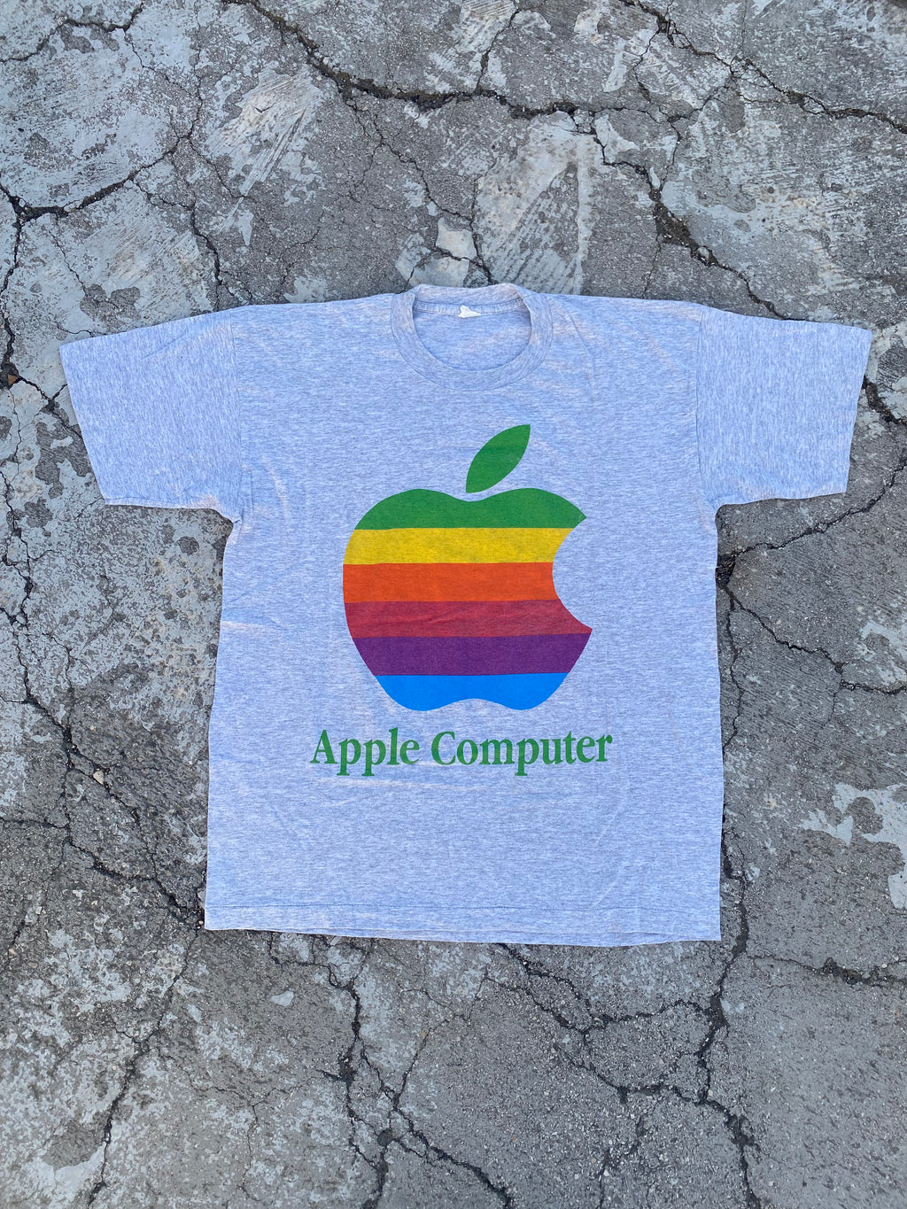 1990’S SINGLE STITCH APPLE TEAM TEE (L/XL)