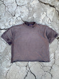 2000’S SUN FADE-DISTRESSED BLANK TEE (XL)
