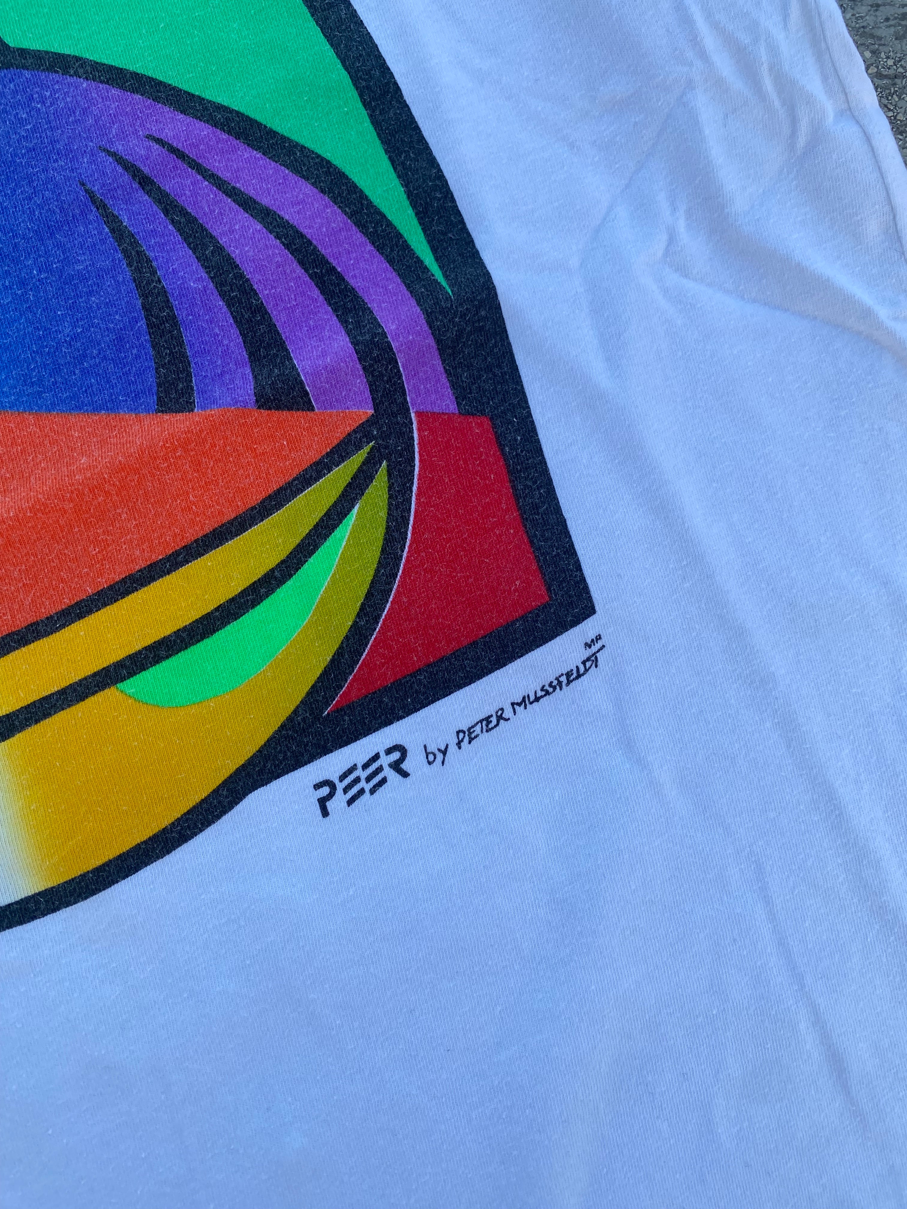 1990’S SINGLE STITCH PETER MUSSFELDT TEE (M)