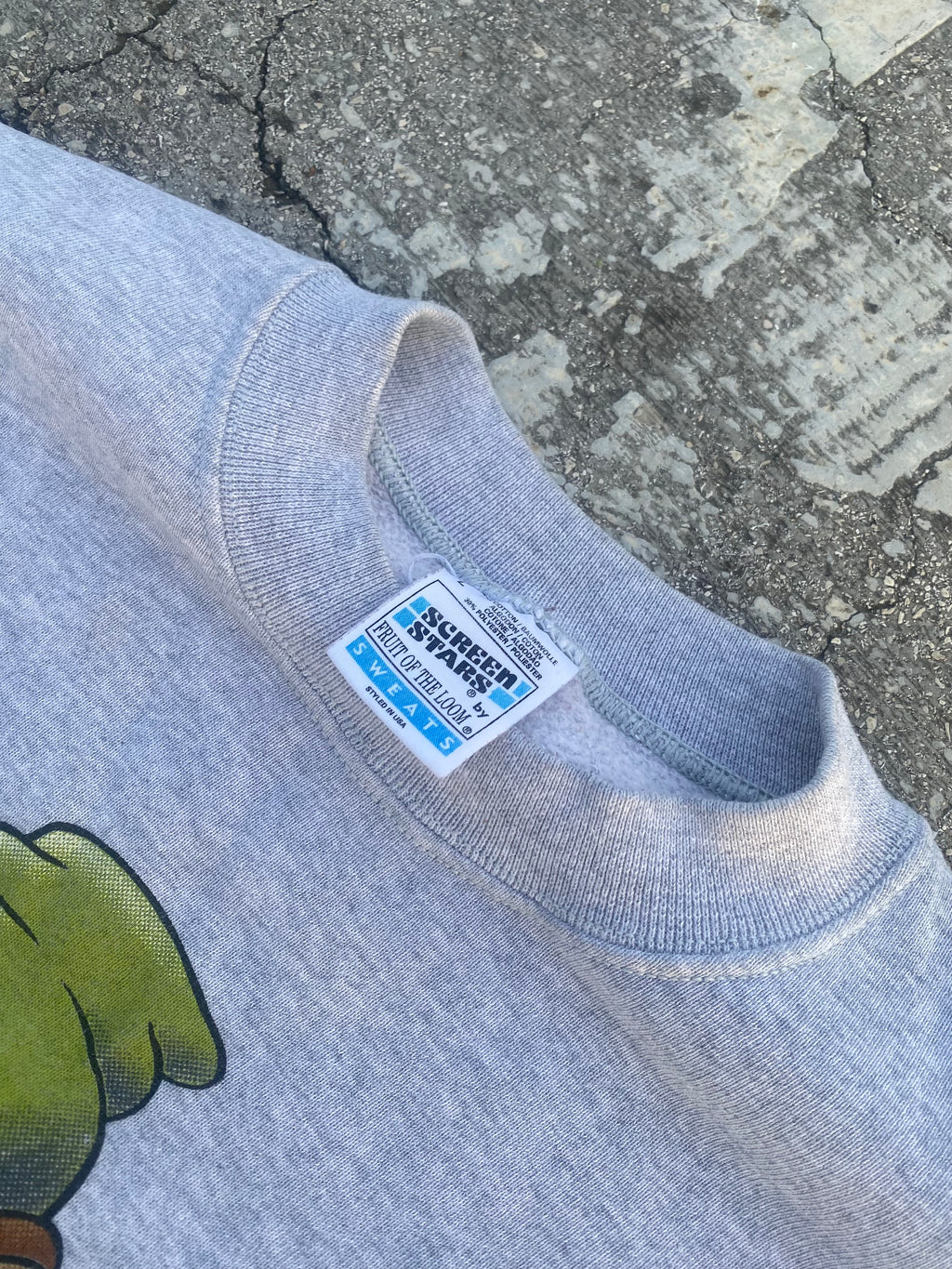 1990’S VINTAGE “TAZ” GREY CREWNECK (L)