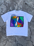 1990’S SINGLE STITCH PETER MUSSFELDT TEE (M)