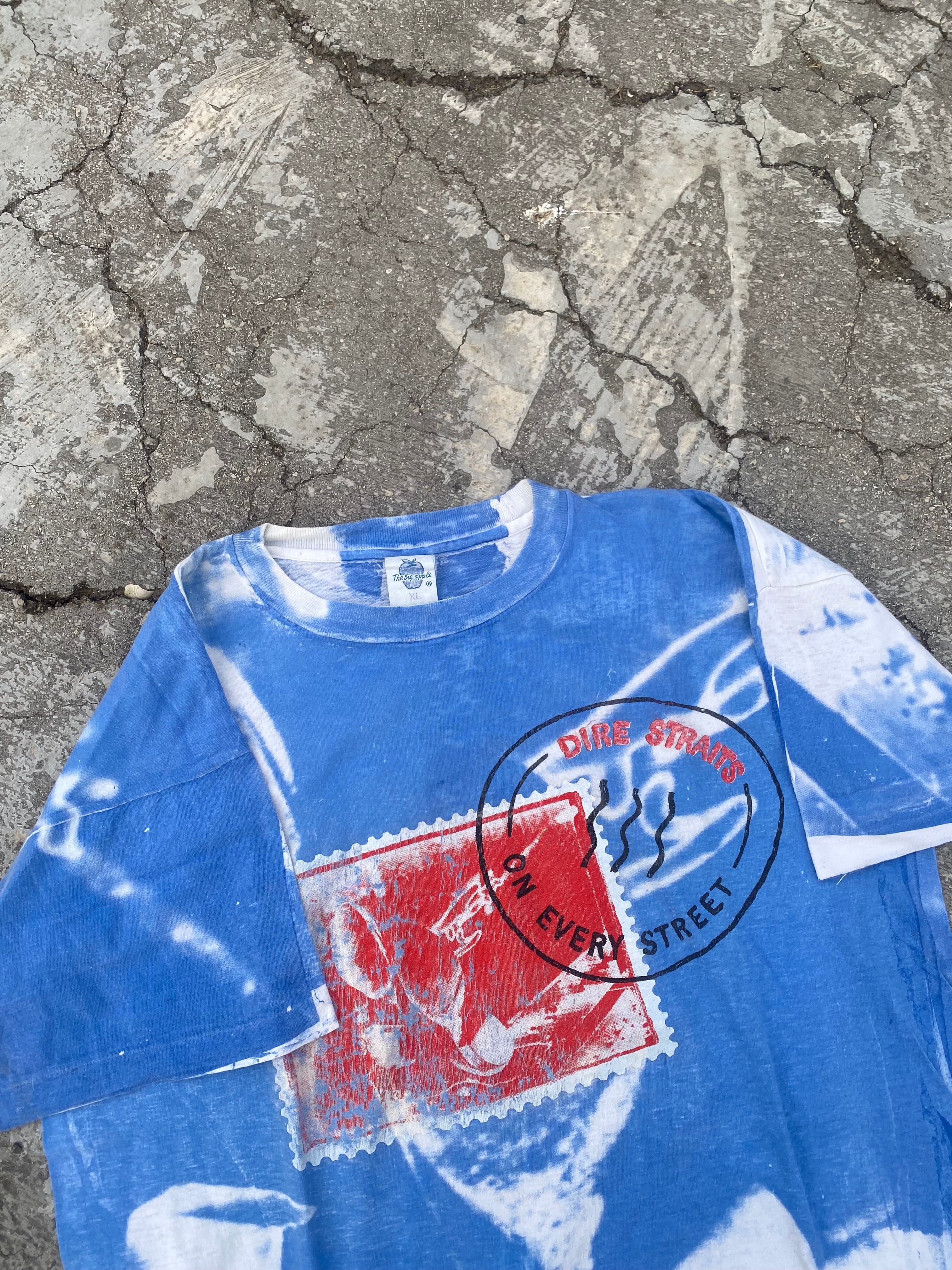 1990’S SINGLE STITCH ON EVERY STREET DIRE STRAITS ALL OVER TEE (XL)
