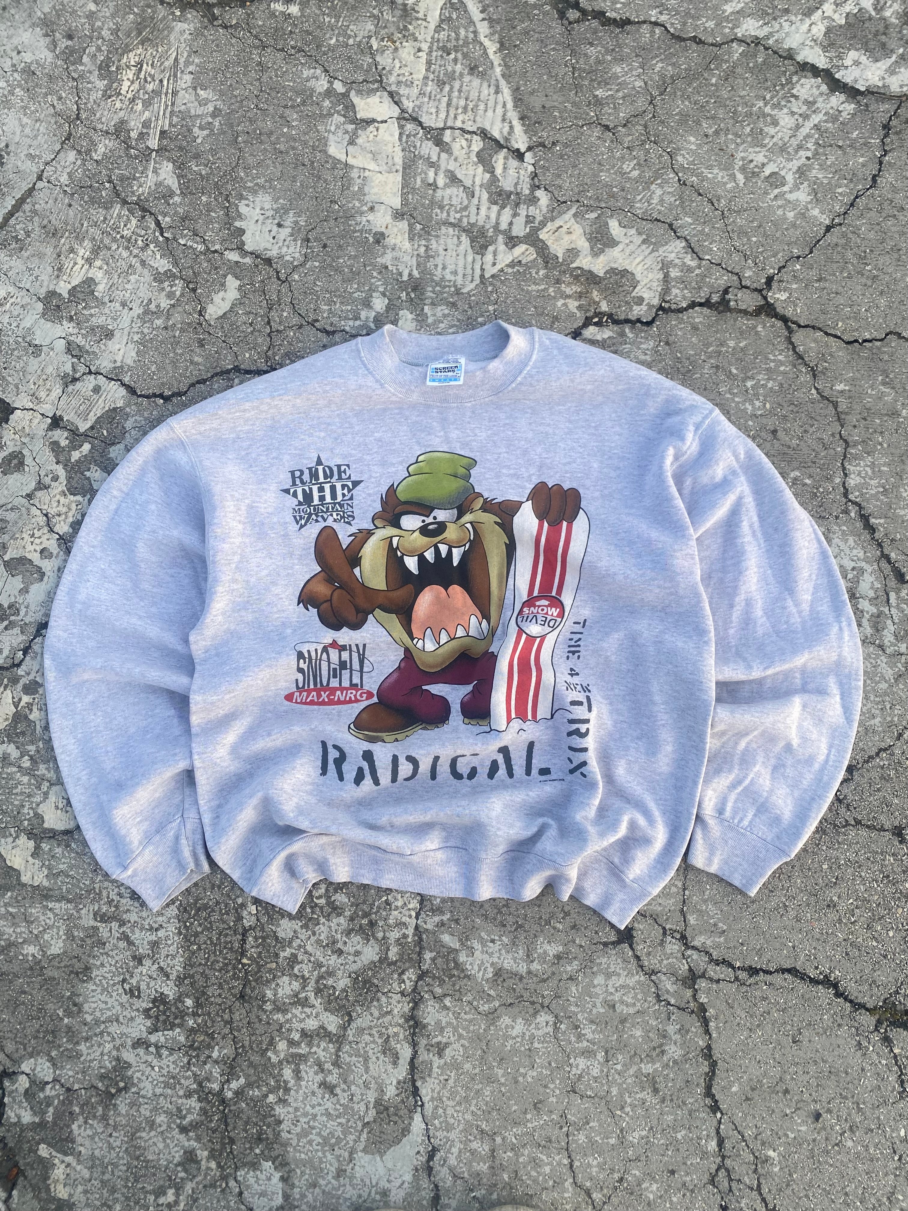 1990’S VINTAGE “TAZ” GREY CREWNECK (L)