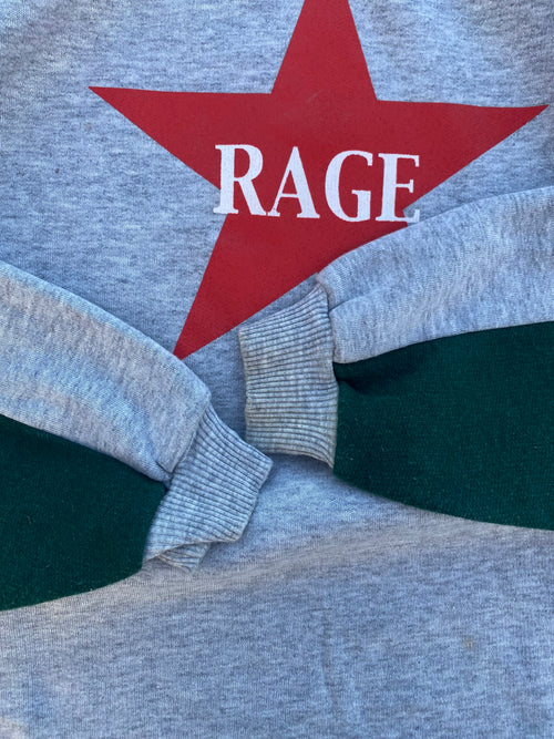 1990'S RAGE AGAINST THE MACHINE MERCH HOODIE (L)