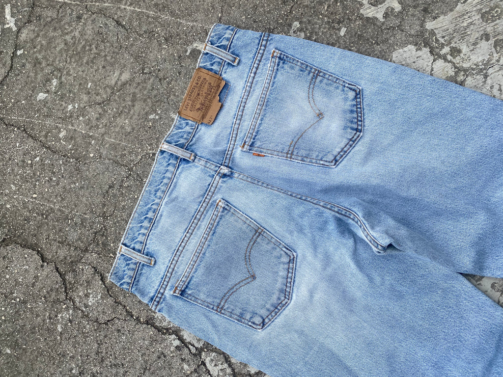 1990'S LEVI'S SADDLEMAN 517 BOOTCUT ORANGE TAB (W36 L32)